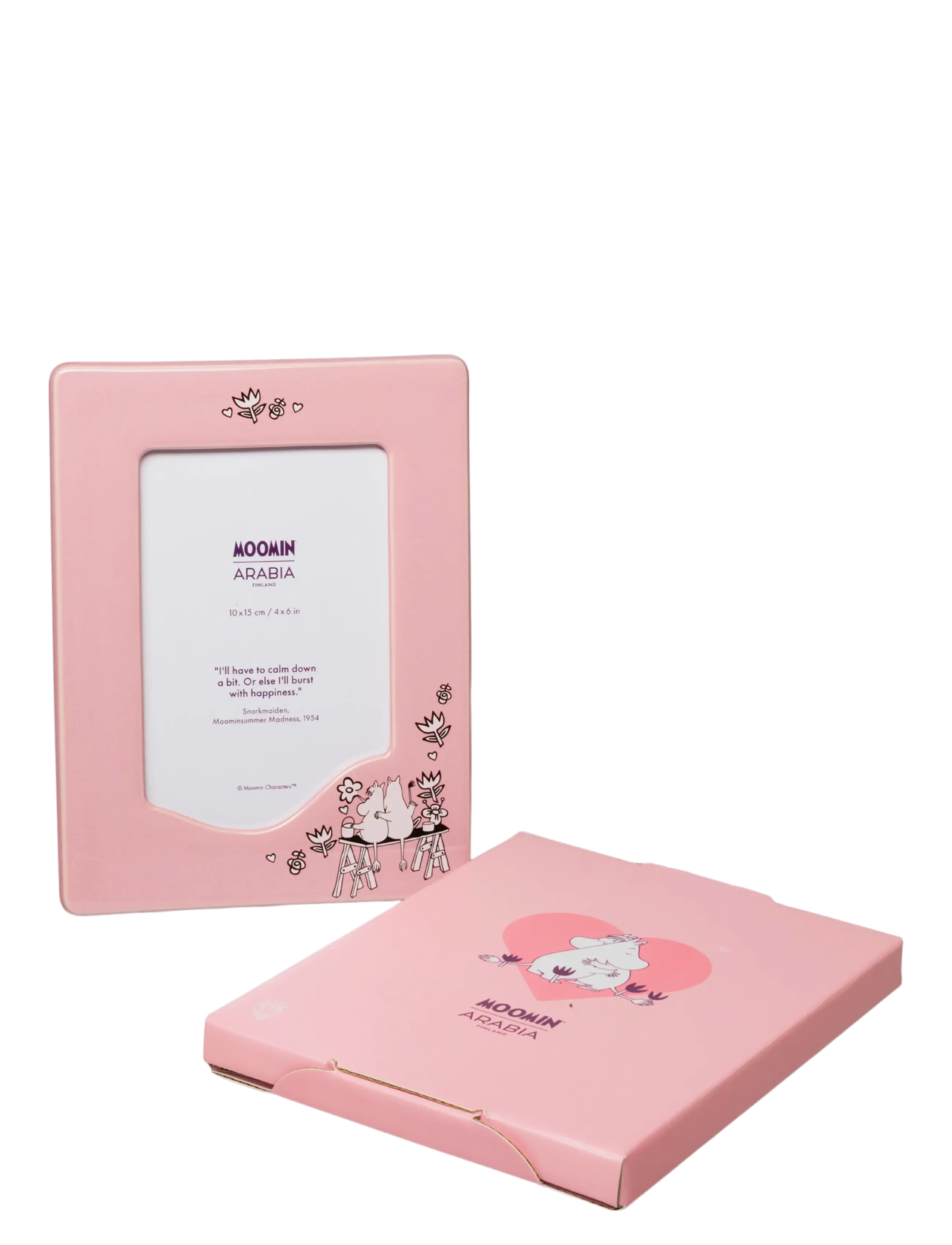 Arabia - Moomin photo frame 100x150mm Love - pink - 1