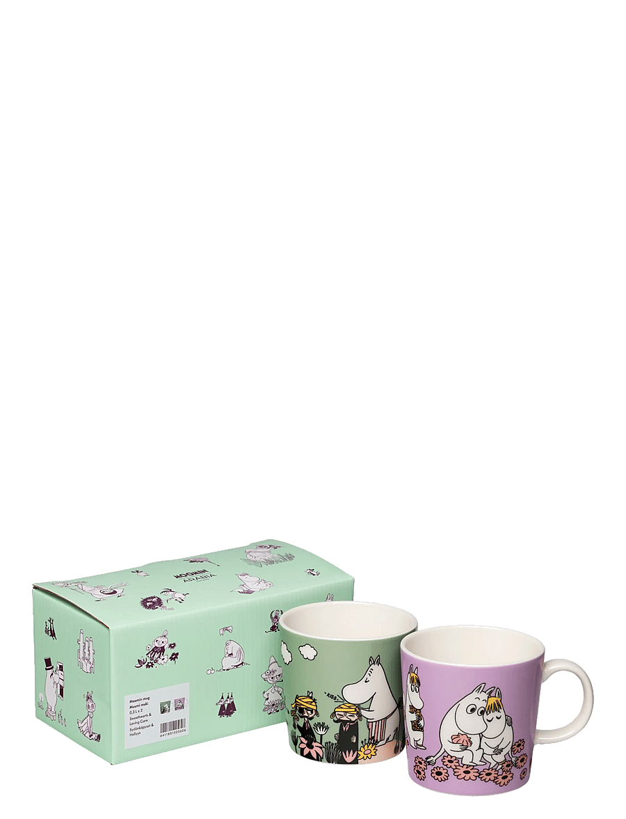 Arabia - Moomin mug 0,3L SH & LC 2pc - kaffetassen - multicolor - 0