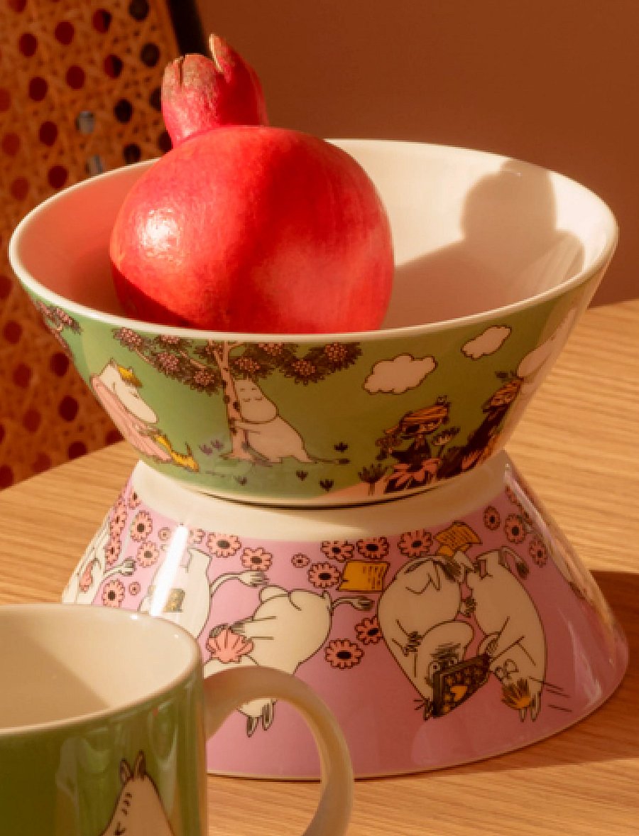 Arabia - Moomin bowl 15cm Sweethearts - müslischalen - multicolor - 0