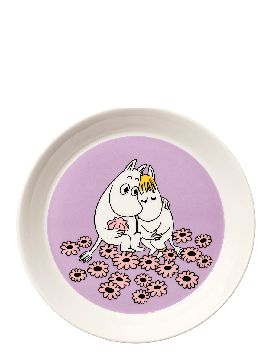 Arabia - Moomin plate 19cm Sweethearts - tiefe teller - multicolor - 0