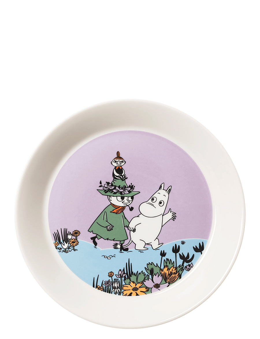 Arabia - Moomin plate 19cm Friends Forever - tiefe teller - multicolor - 0