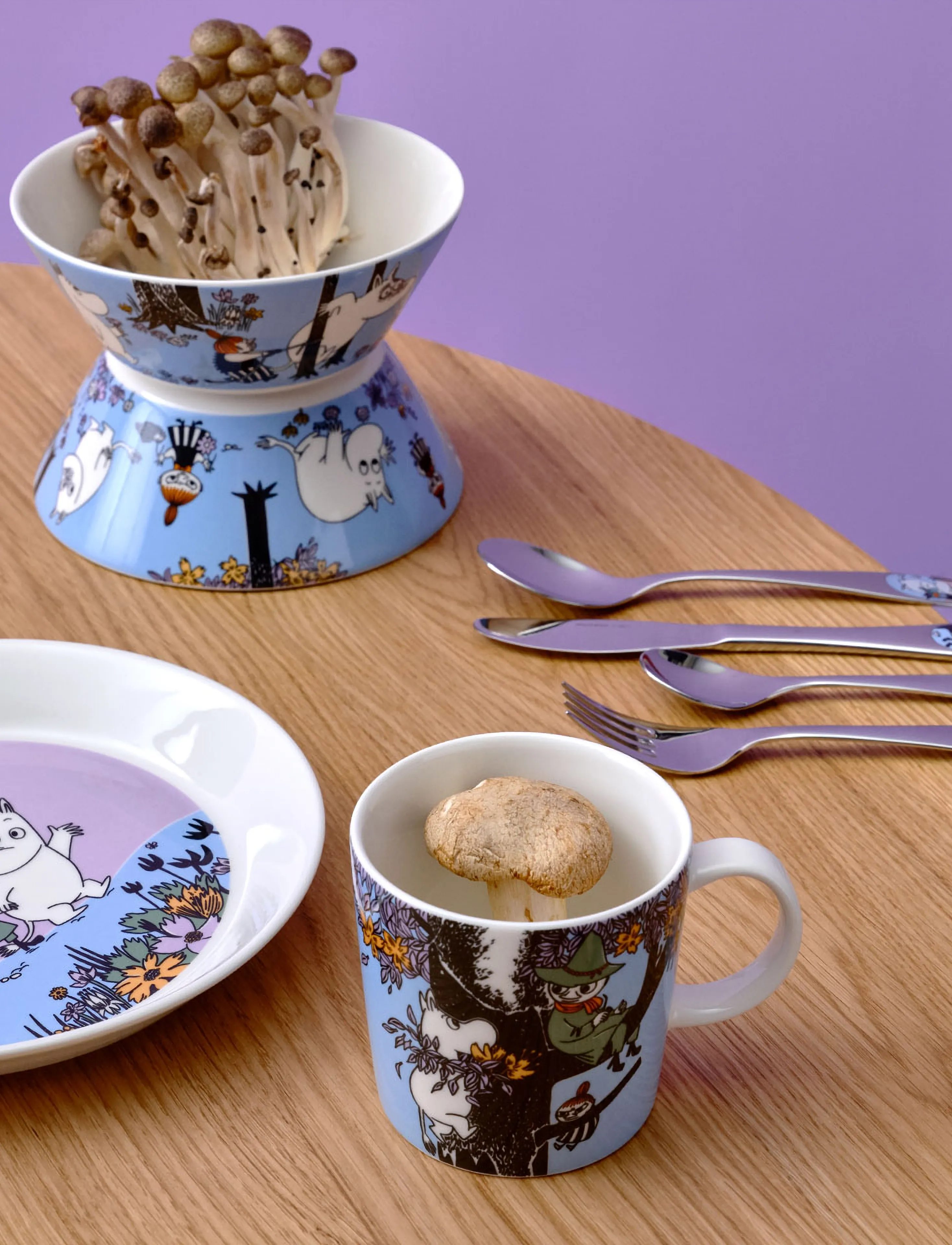 Arabia - Moomin plate 19cm Friends Forever - tiefe teller - multicolor - 1