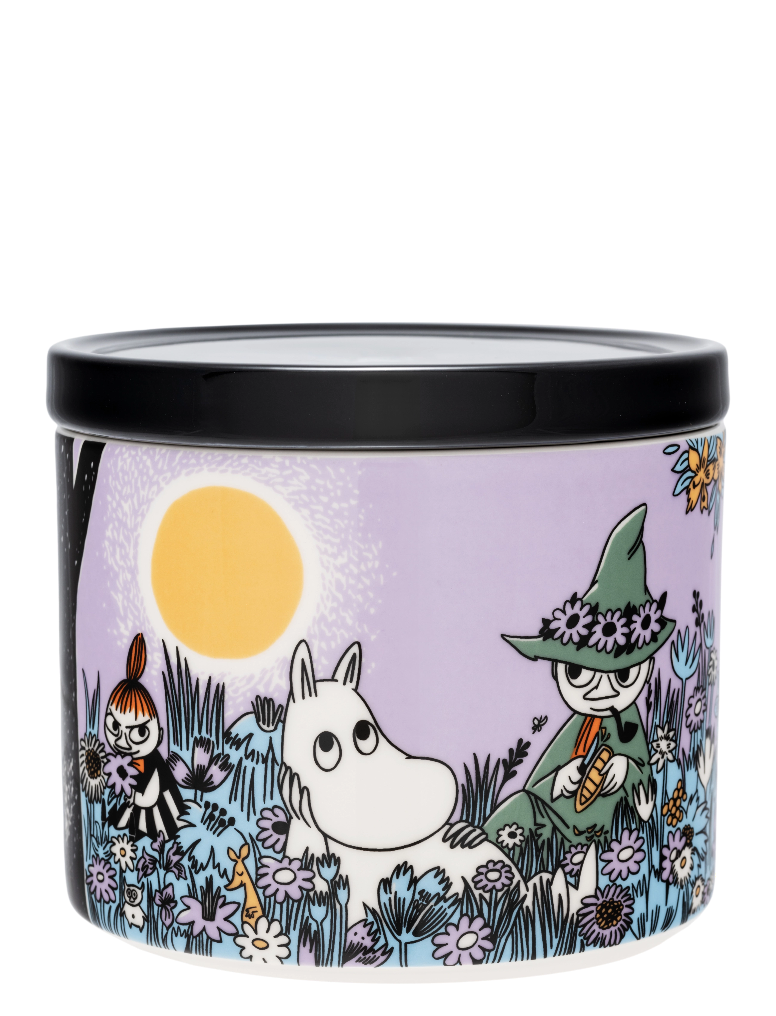 Arabia Moomin Jar 0,7L Friends Forever, 0.7 L, Kitchen Storage, Lila - Jars, Homeware