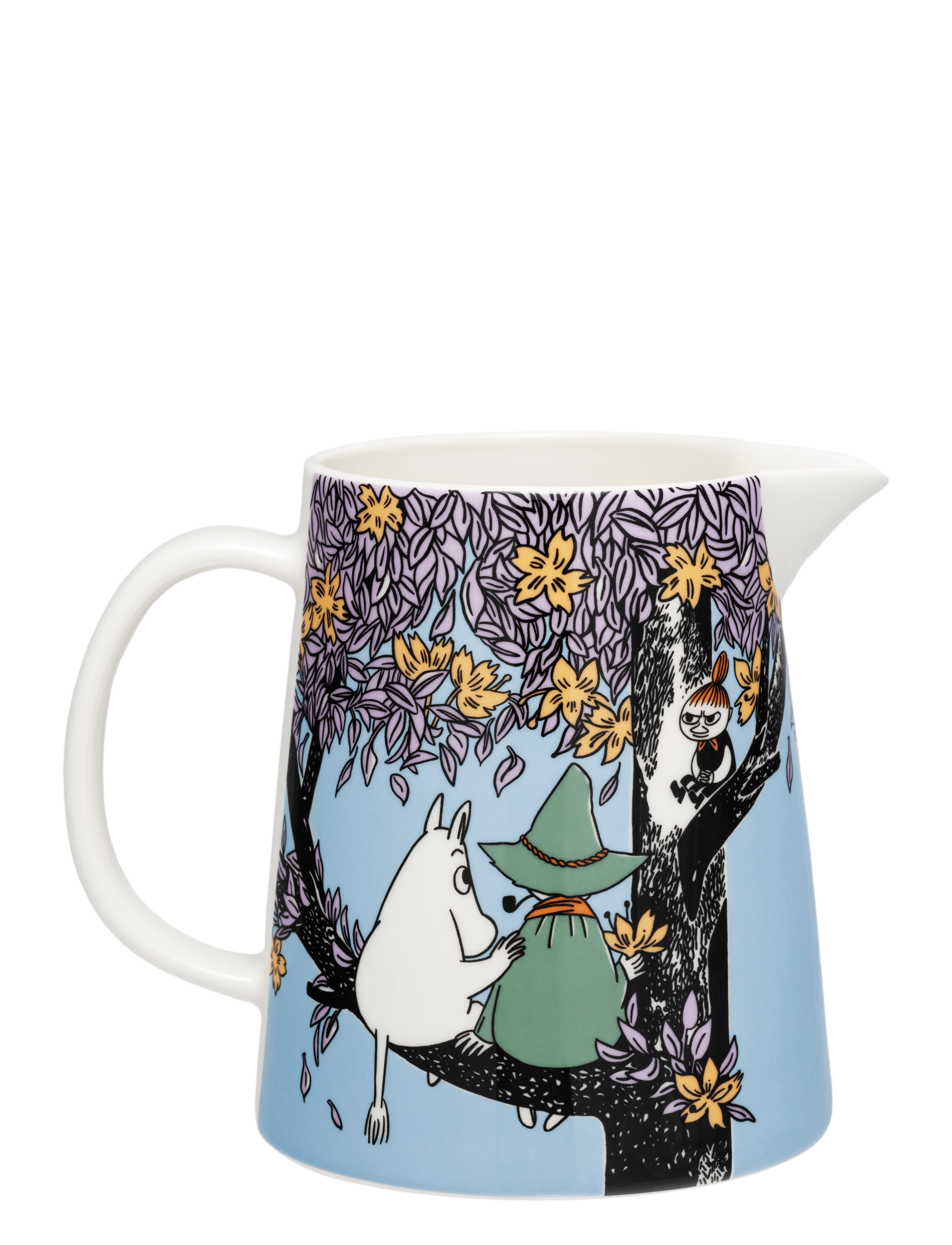 Arabia Moomin Pitcher 1L Friends Forever, 1 L, Blue, Kander & Karafler > Mælkekander, Unisex