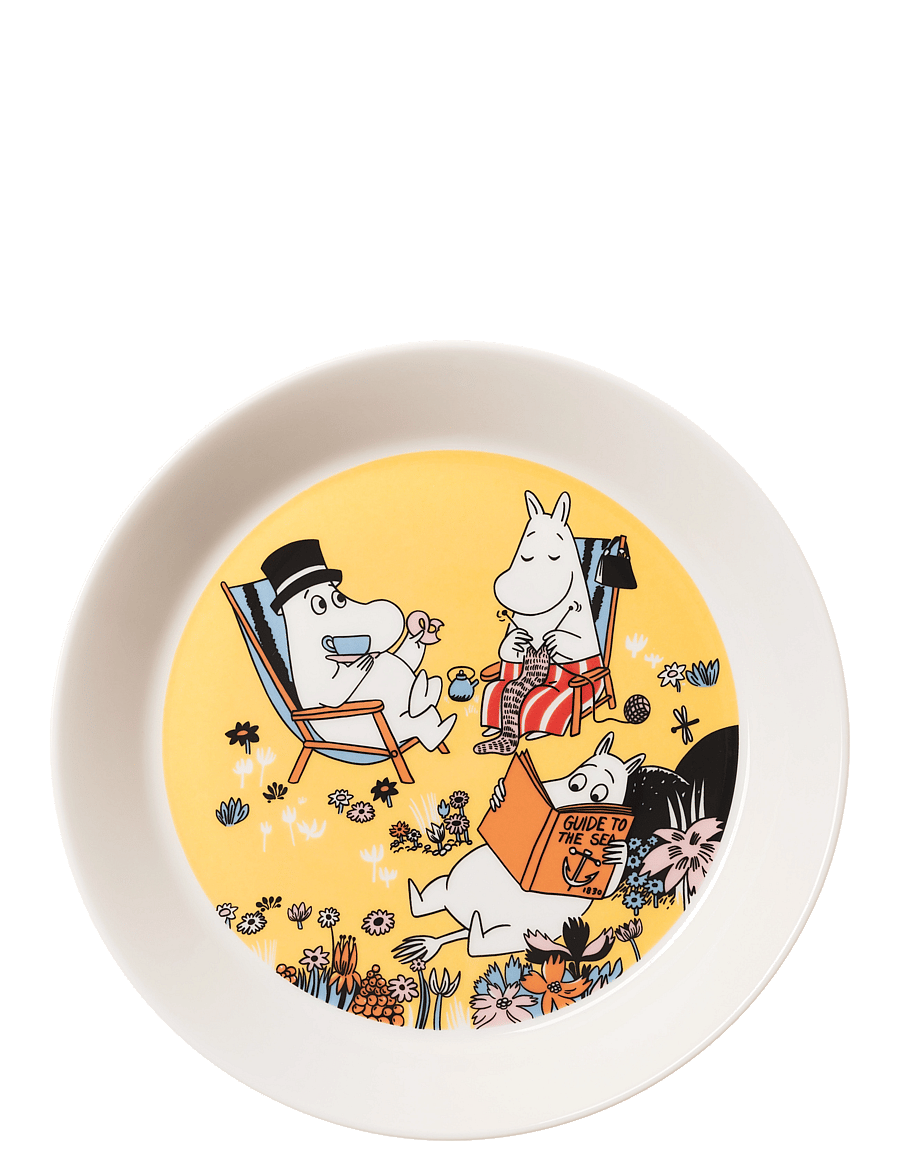 Arabia - Moomin plate 19cm Family time - gilios lėkštės - multicolor - 0