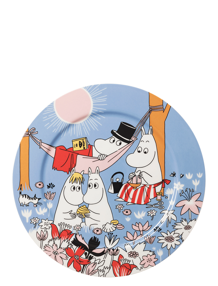 Arabia - Moomin serving plate 30cm Family time b. - servierplatten - multicolor - 1