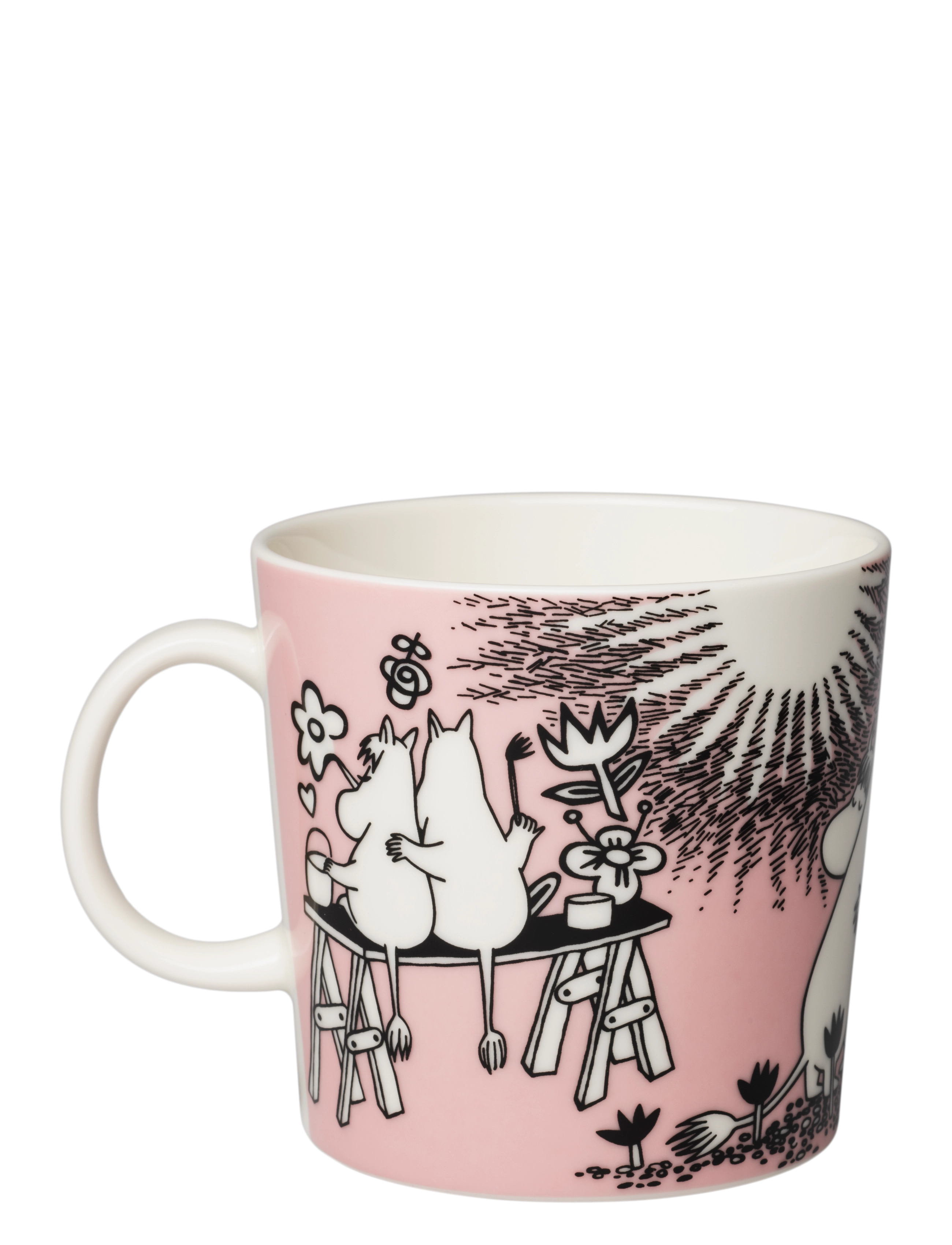 Arabia Moomin mug 0,4L Love 30 - Arabia - PINK / pink/rose