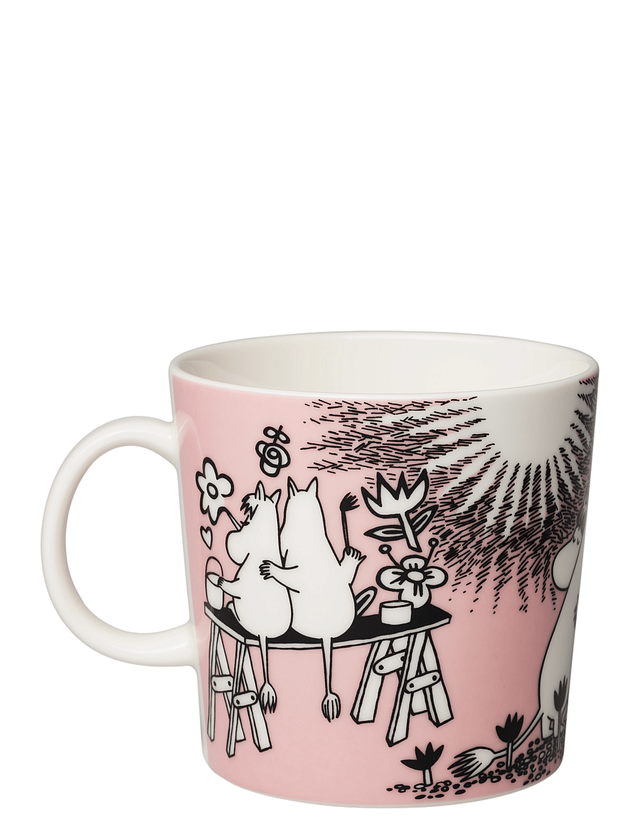 Arabia - Moomin mug 0,4L Love 30 - die niedrigsten preise - pink - 0