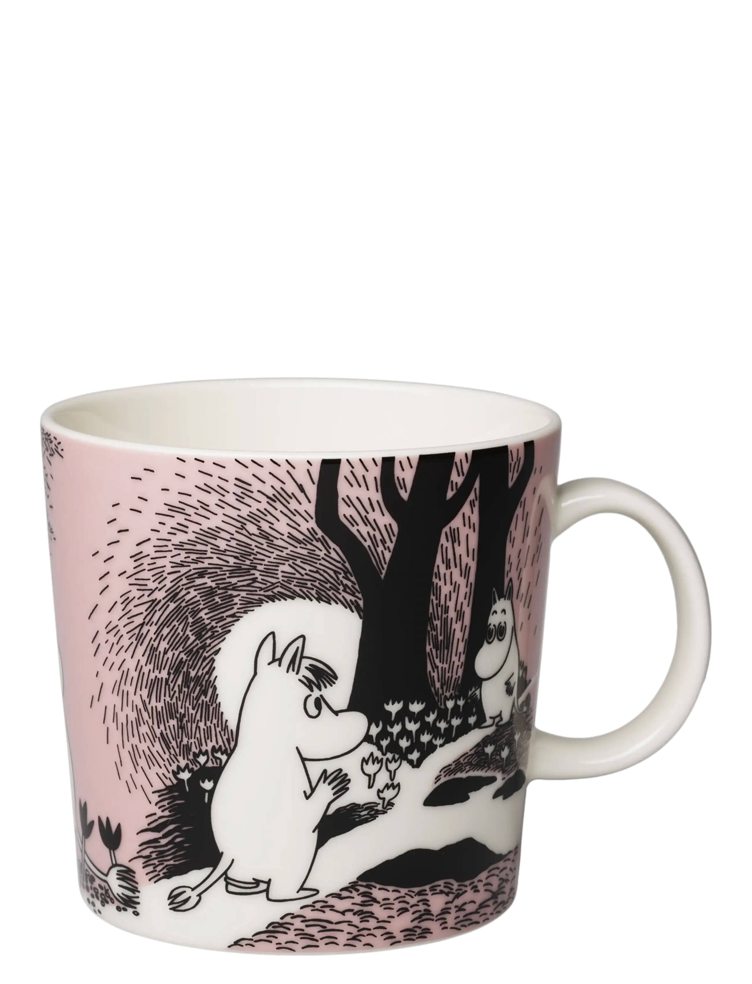 Arabia - Moomin mug 0,4L Love 30 - kaffetassen - pink - 2