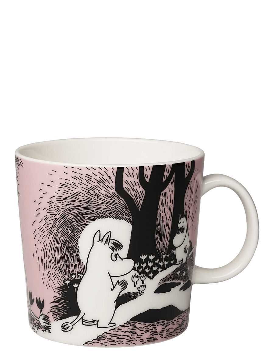 Arabia - Moomin mug 0,4L Love 30 - die niedrigsten preise - pink - 1
