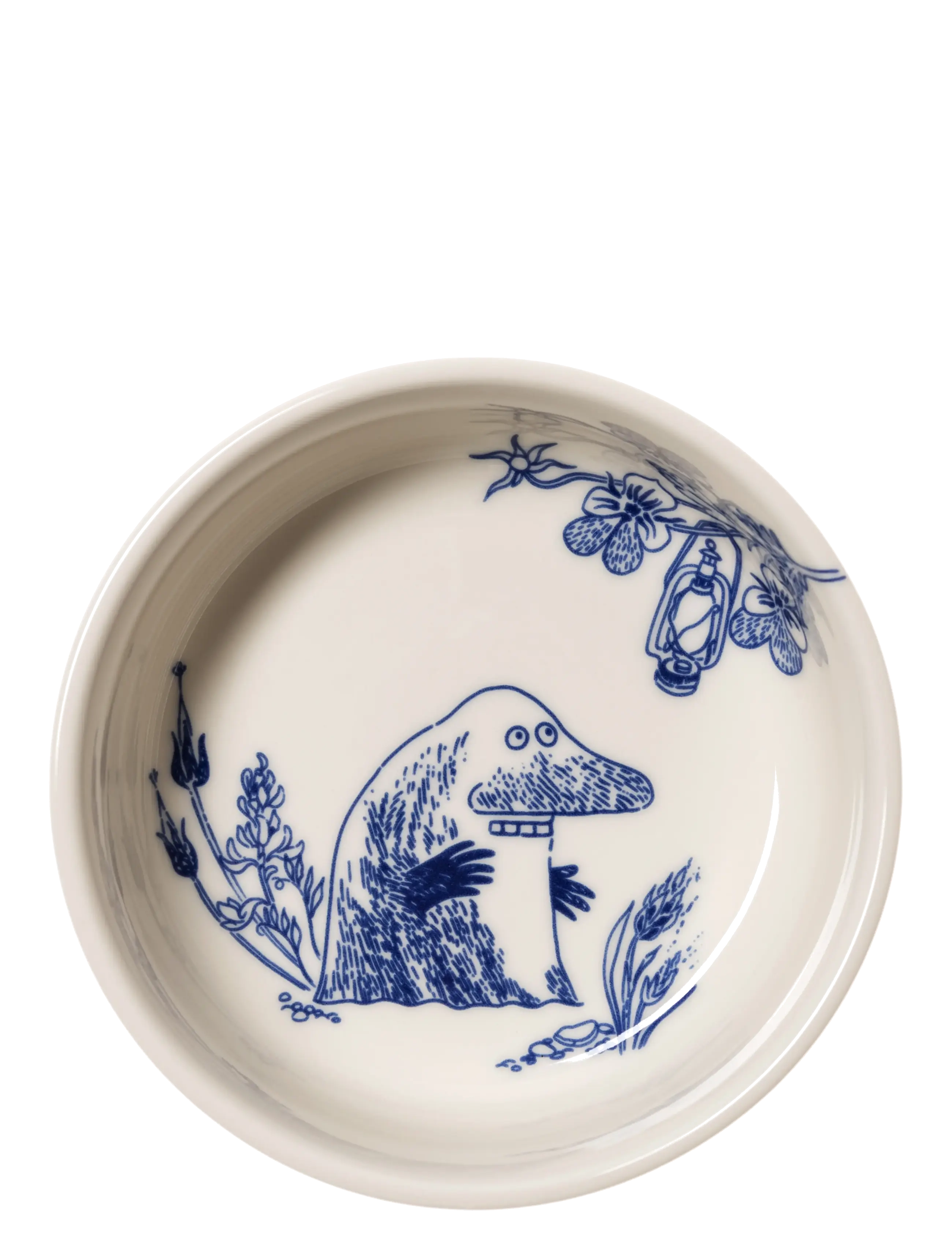 Arabia Moomin Serving Bowl 12Cm Haru The Groke, Serving Skål, Blå, Str: 12 CM