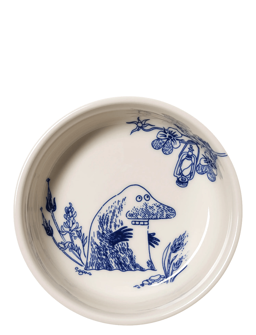 Arabia - Moomin serving bowl 12cm Haru The Groke - servierschalen - white - 1