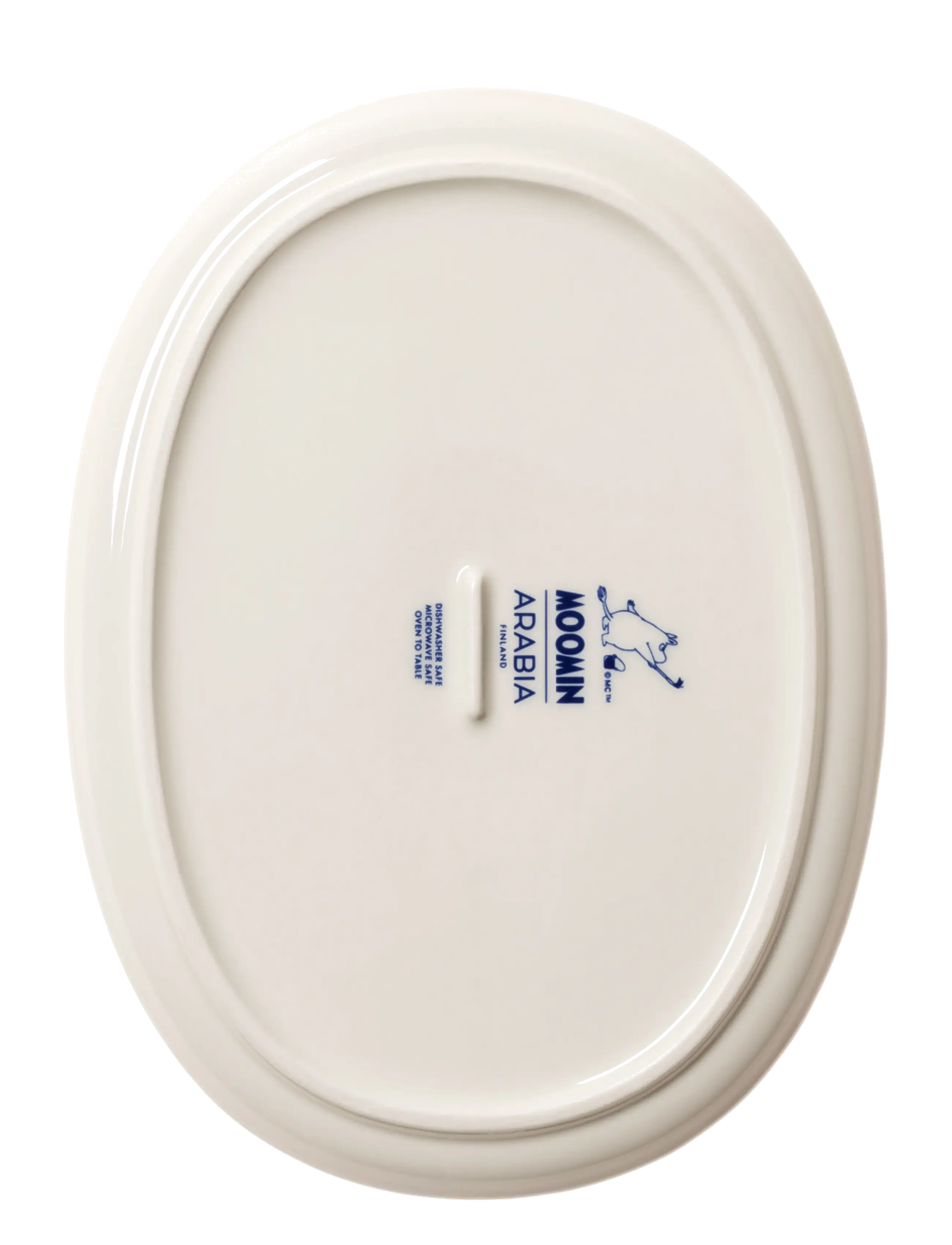 Arabia - Moomin serving plate 17cm Haru Too-Ticky - servierplatten - white - 2