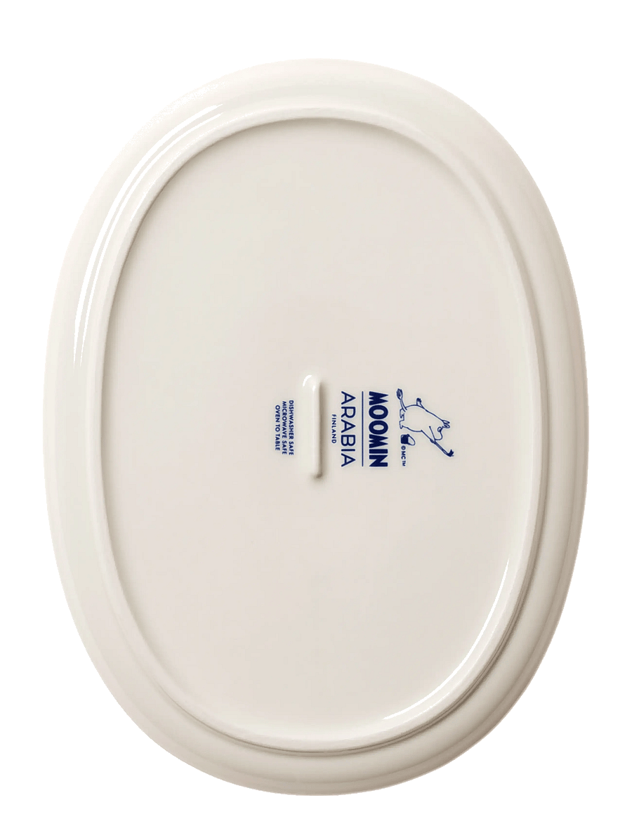 Arabia - Moomin serving plate 17cm Haru Too-Ticky - servierplatten - white - 2