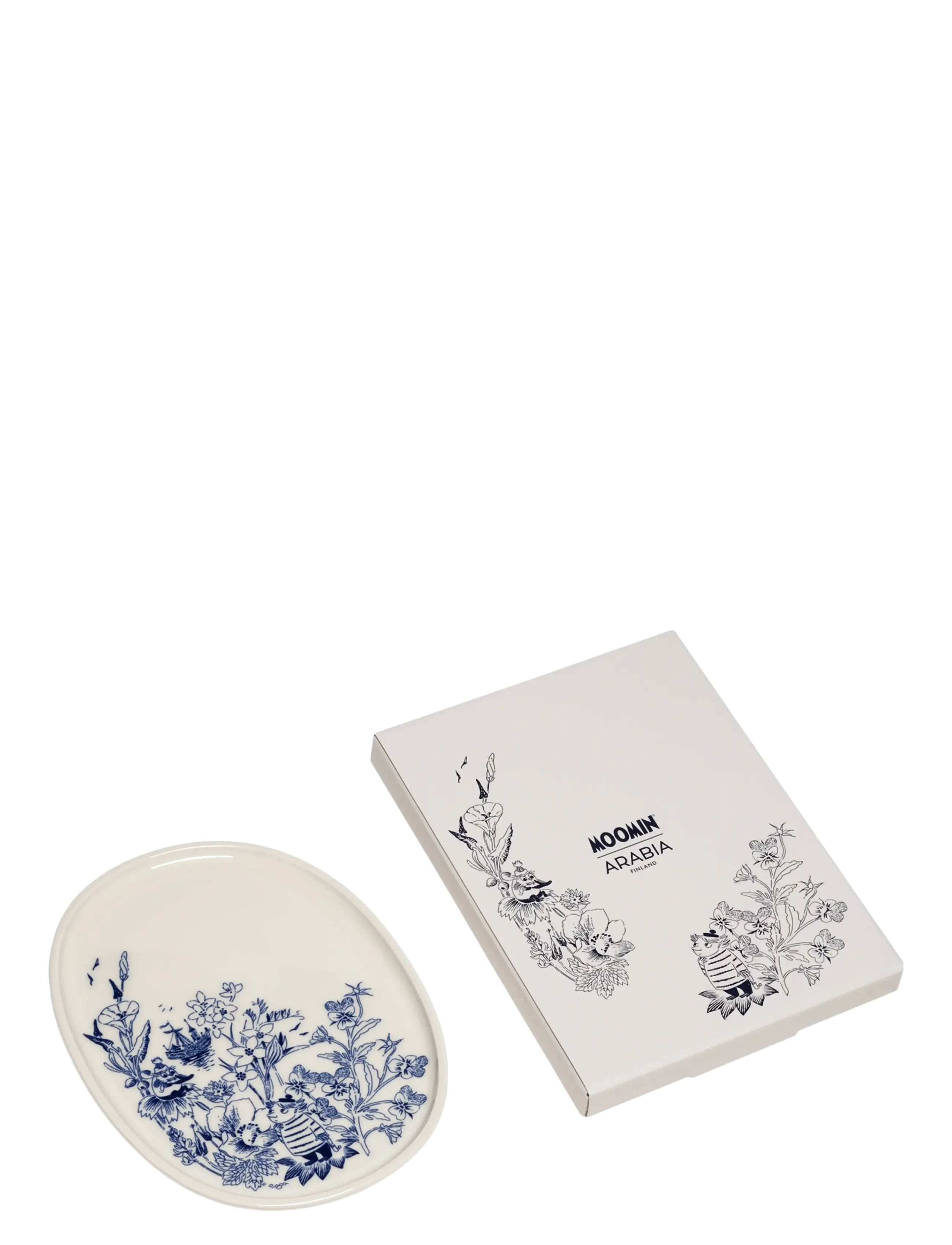 Arabia - Moomin serving plate 17cm Haru Too-Ticky - servierplatten - white - 3