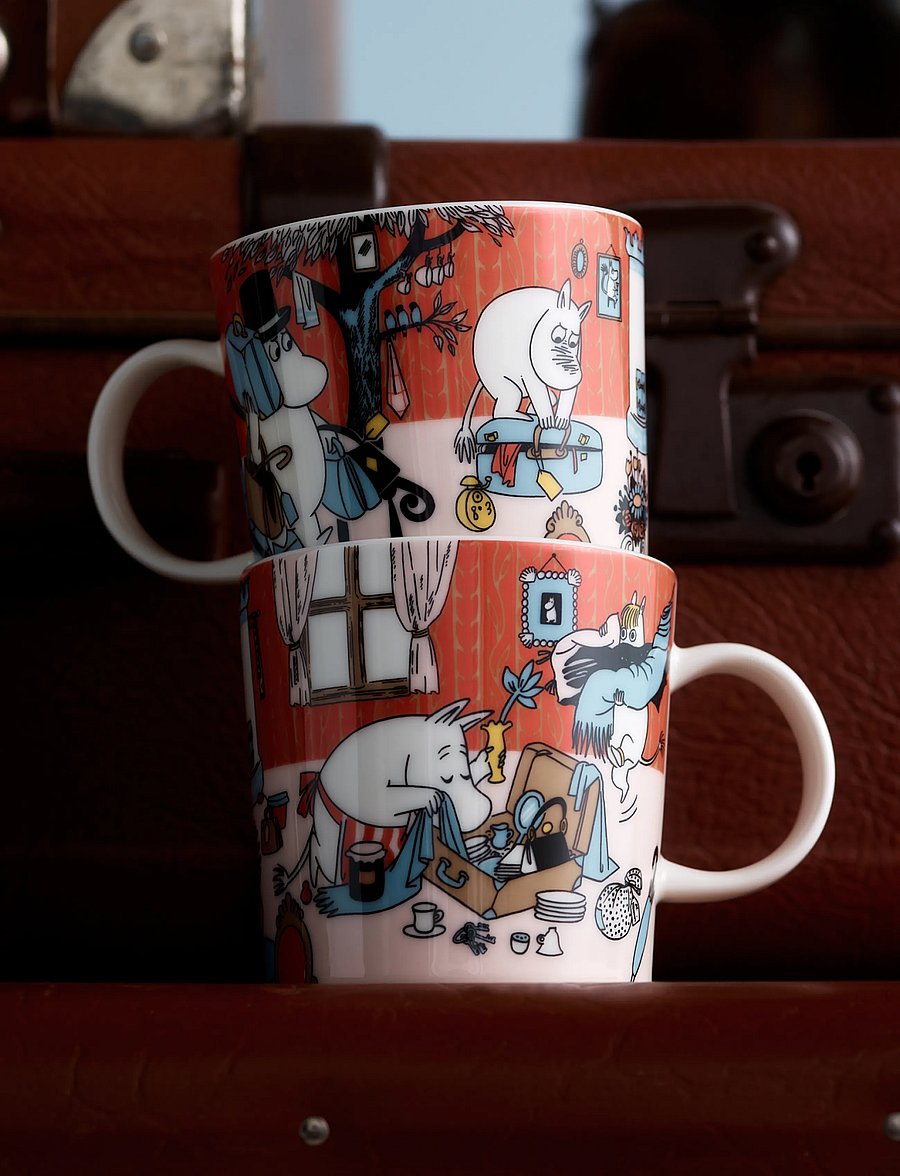 Arabia - Moomin mug 0,3L Holiday rush - die niedrigsten preise - multicolor - 4