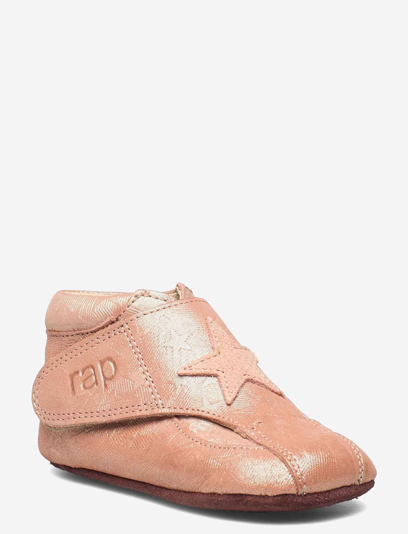 Hand Made Baby Boot - STAR PEACH