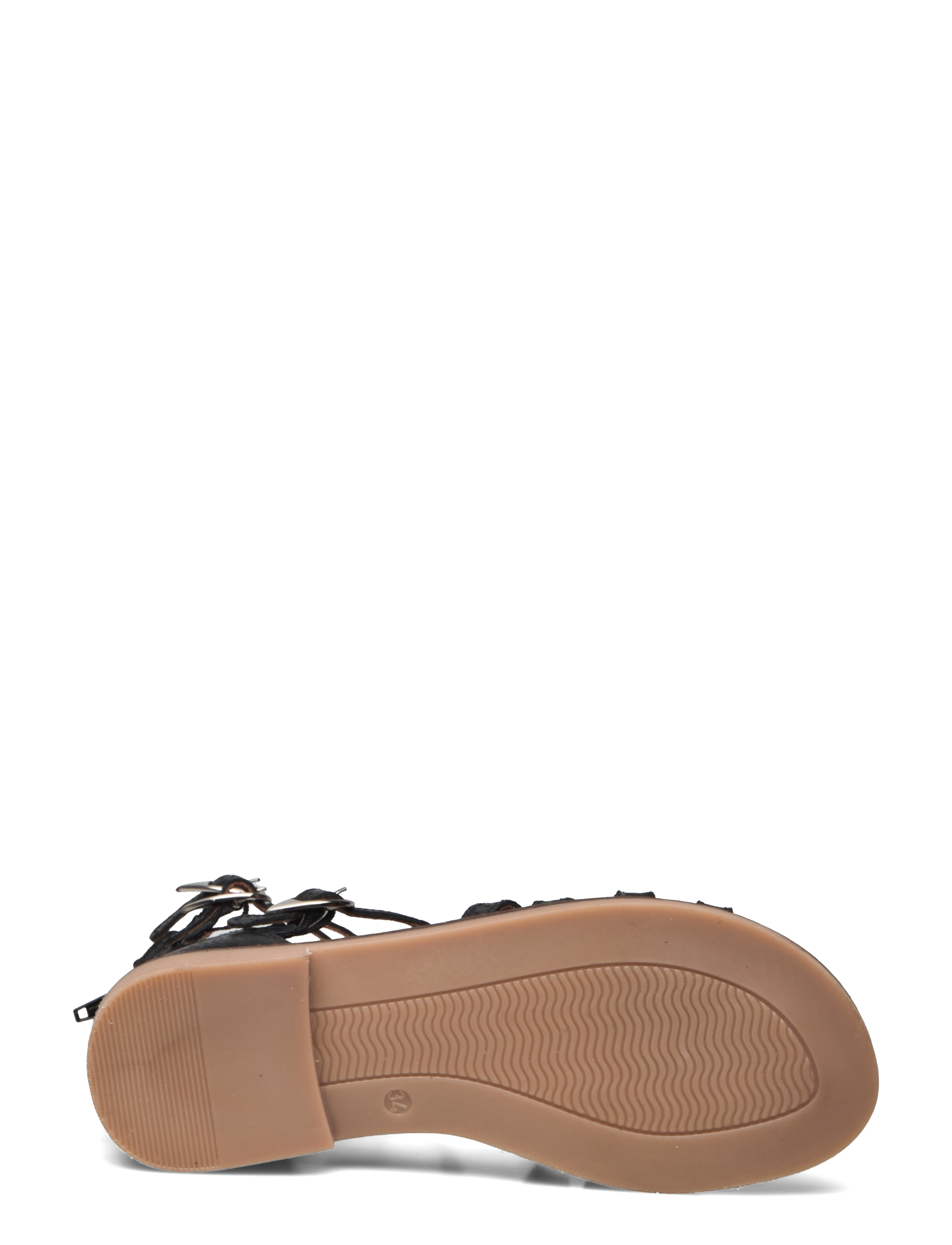 Arauto RAP - HAND MADE OPEN SANDAL - sommarfynd - black croco - 4