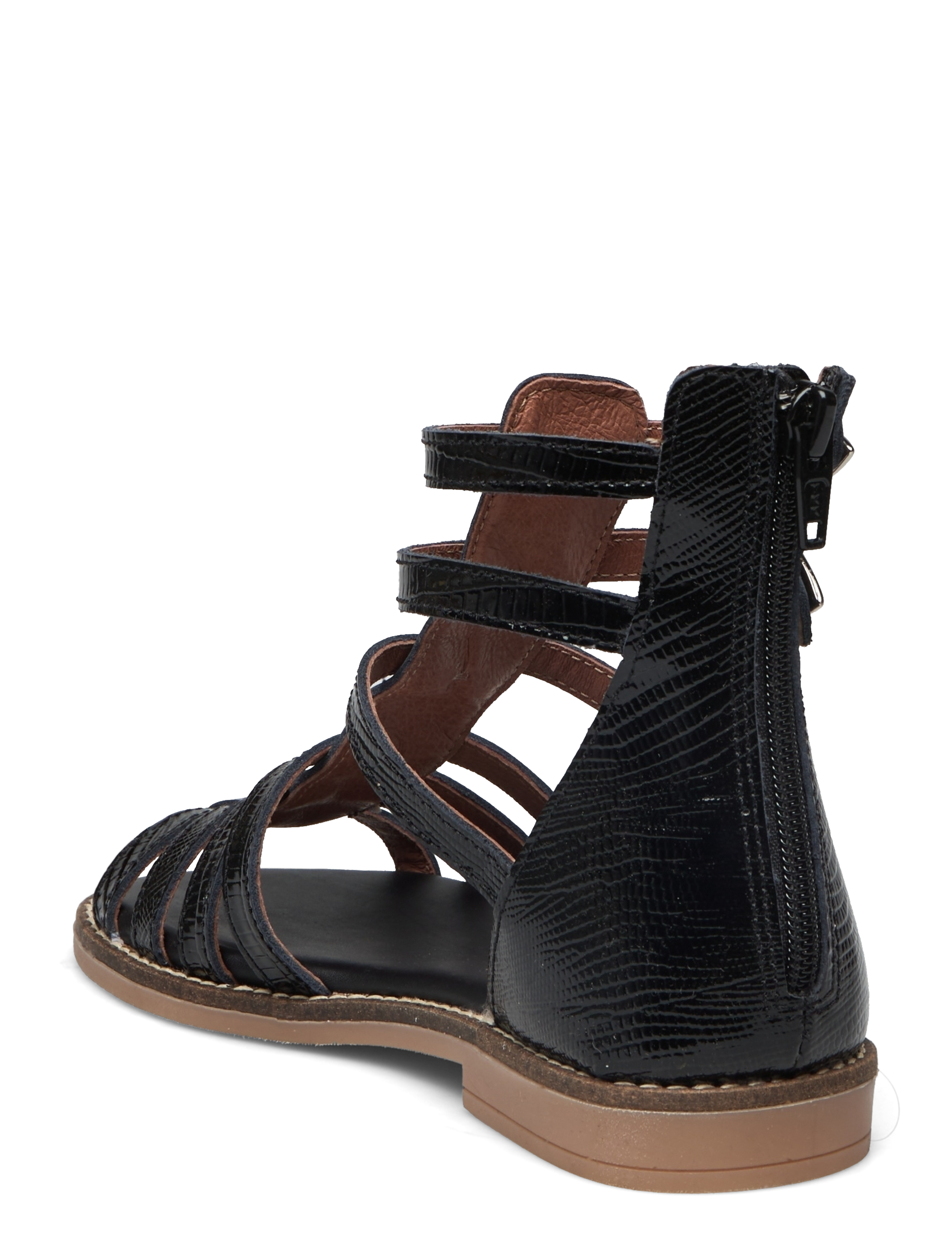 Arauto RAP - HAND MADE OPEN SANDAL - sommarfynd - black iguana - 2