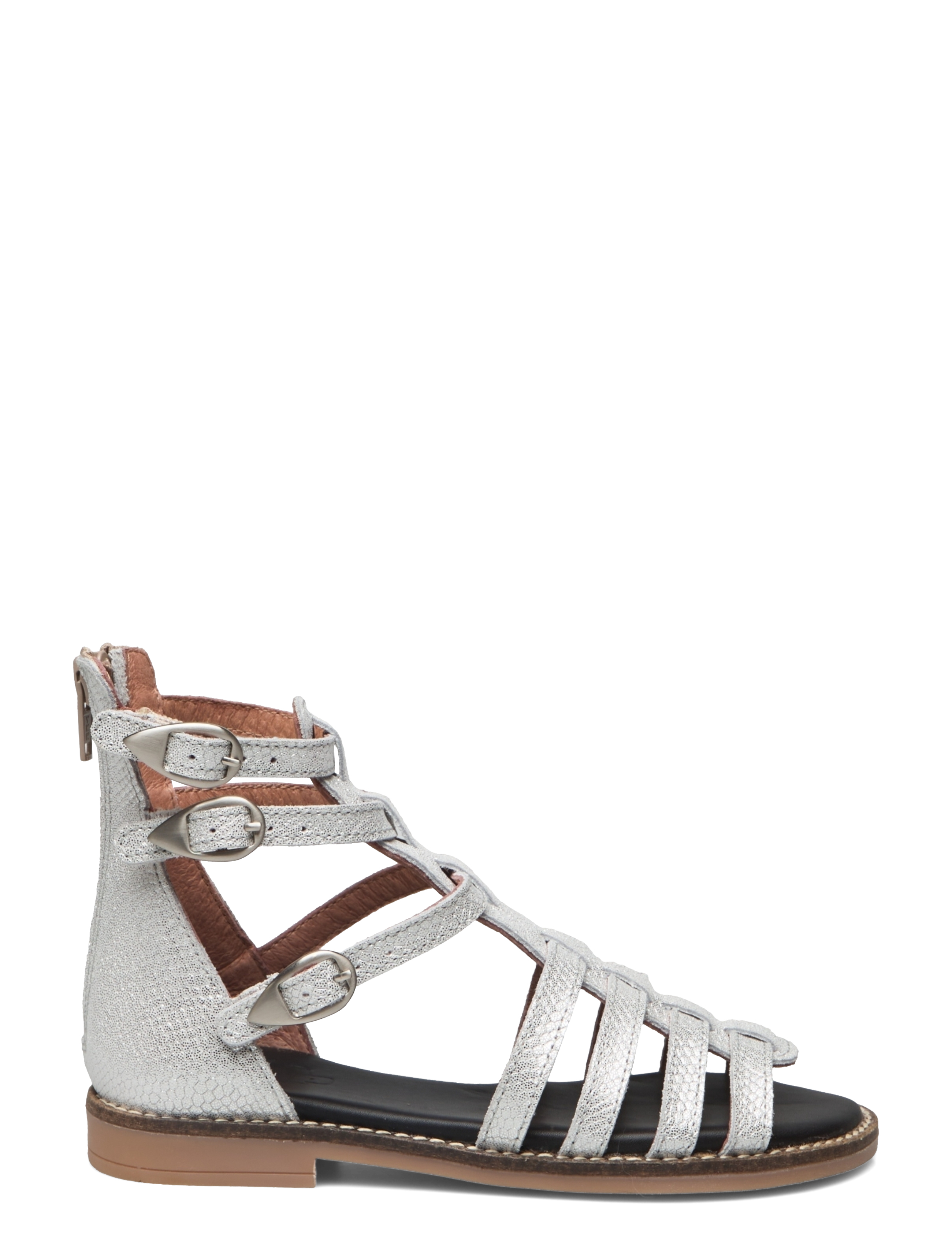 Arauto RAP - HAND MADE OPEN SANDAL - gode sommertilbud - silver snake - 1
