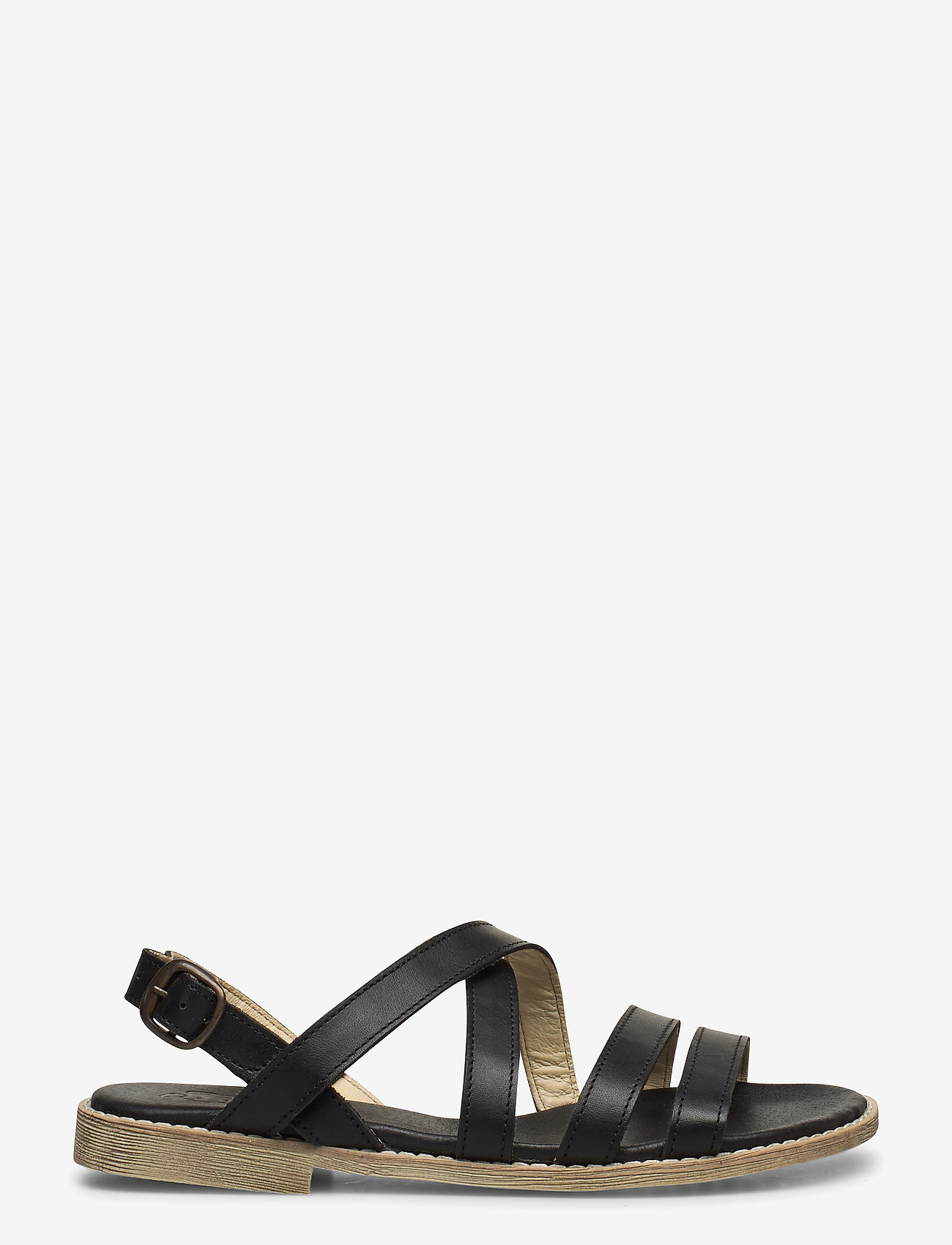 Arauto RAP - HAND MADE OPEN SANDAL - 01-black - 1