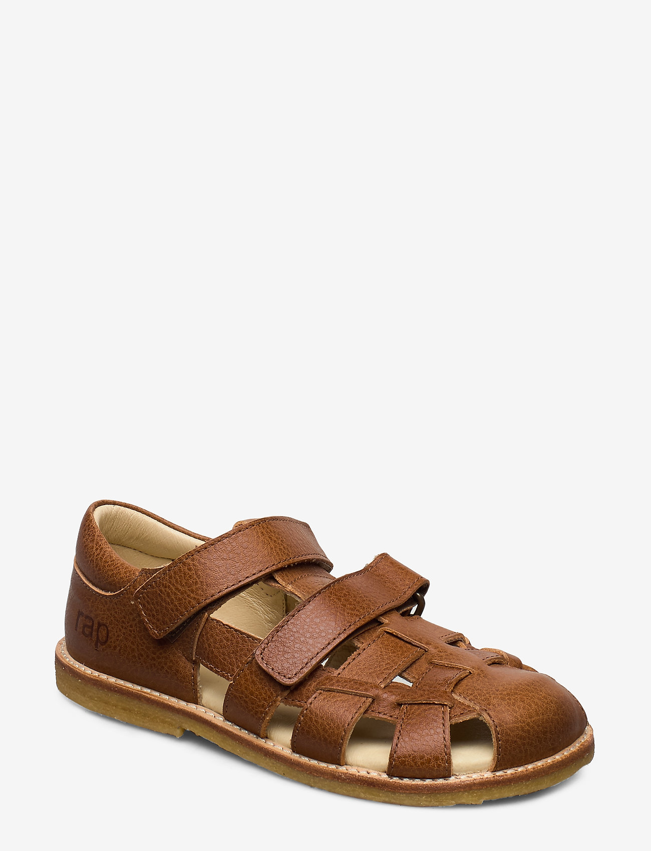 Arauto RAP - ECOLOGICAL CLOSED SANDAL, FOR EXTRA WIDE FEETS - 39-cognac - 0