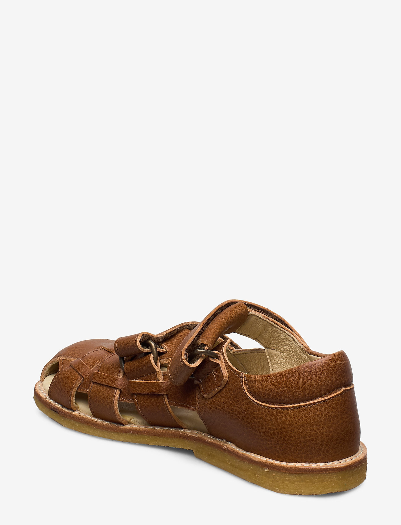 Arauto RAP - ECOLOGICAL CLOSED SANDAL, FOR EXTRA WIDE FEETS - 39-cognac - 2