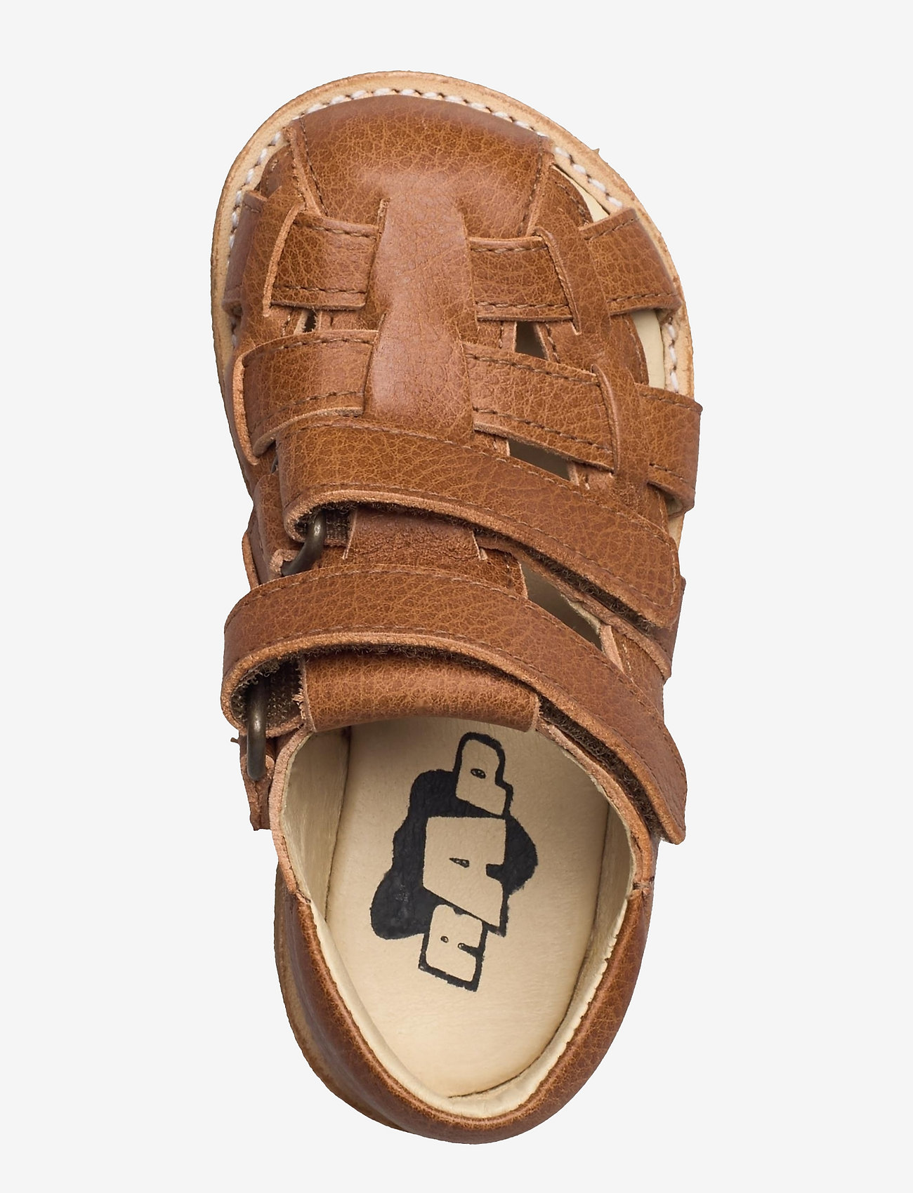 Arauto RAP - ECOLOGICAL HAND MADE Closed Sandal - cognac - 3