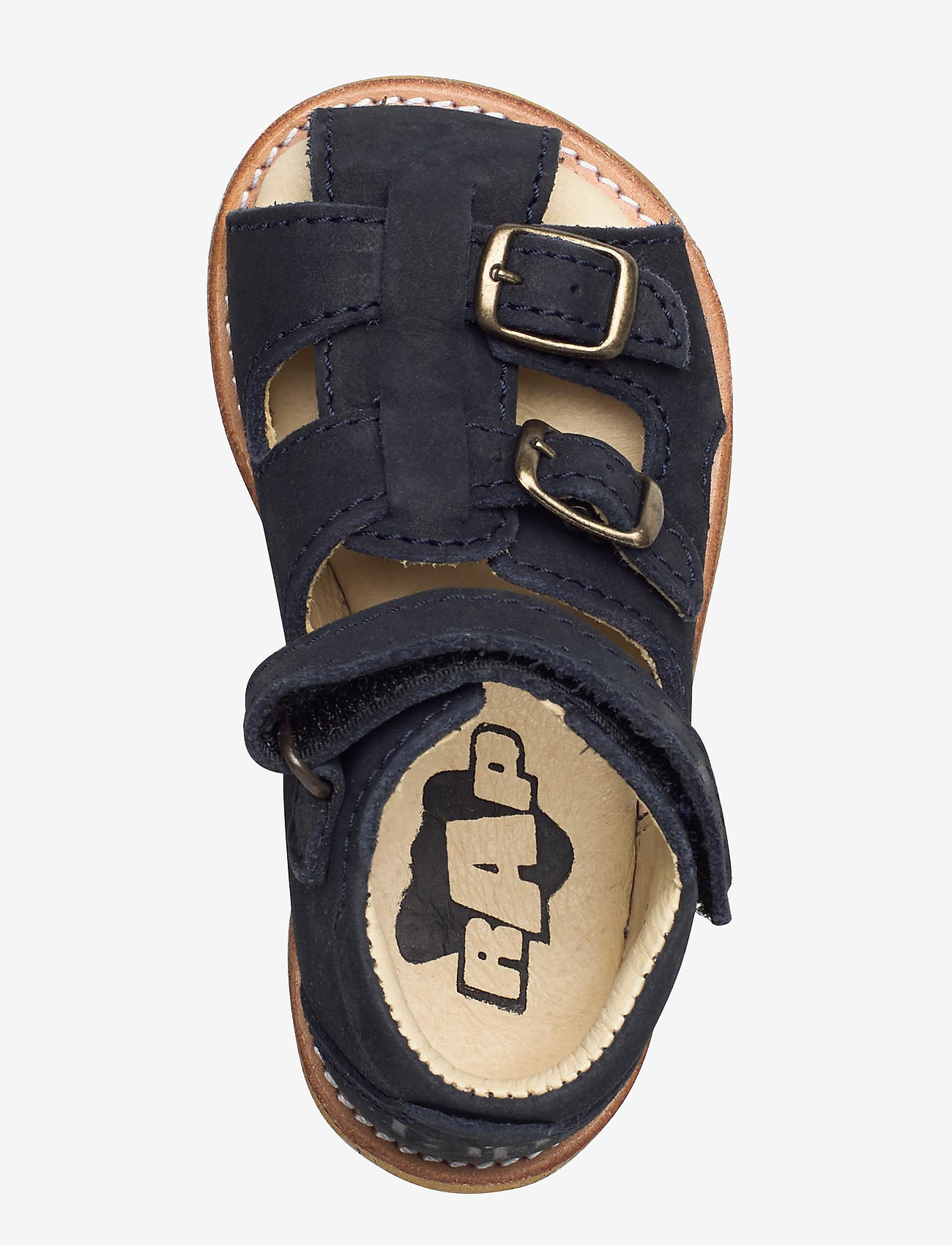 Arauto RAP - ECOLOGICAL HAND MADE Closed Sandal - 67-navy nobuk - 3