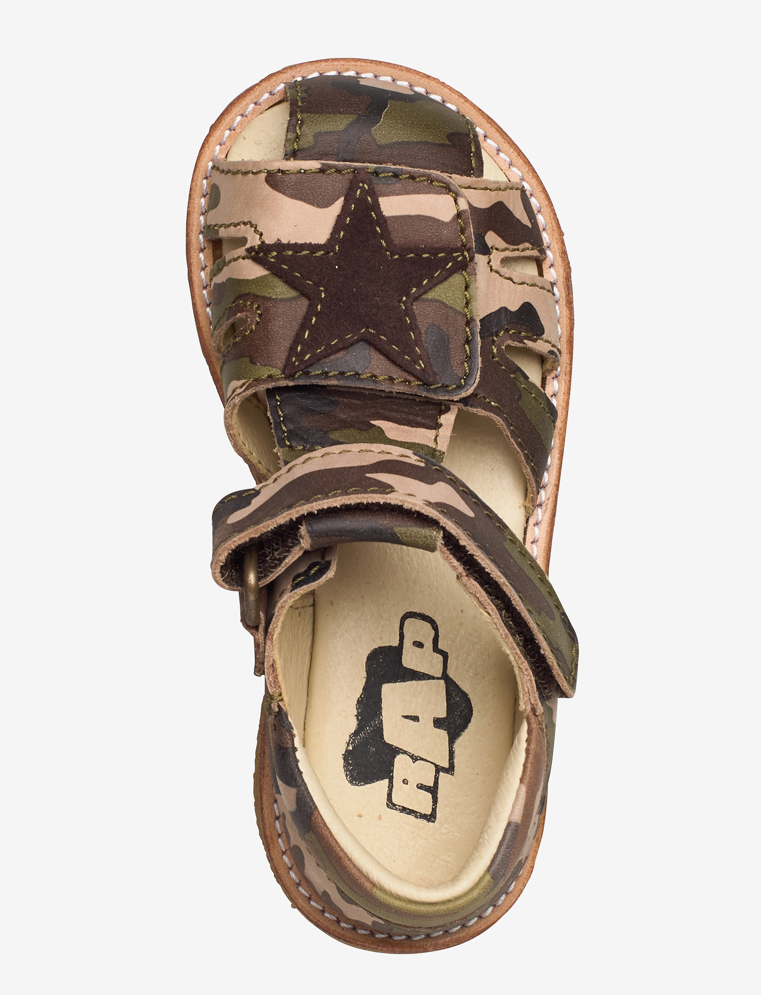 Arauto RAP - ECOLOGICAL HAND MADE Closed Sandal - 37-green army - 3