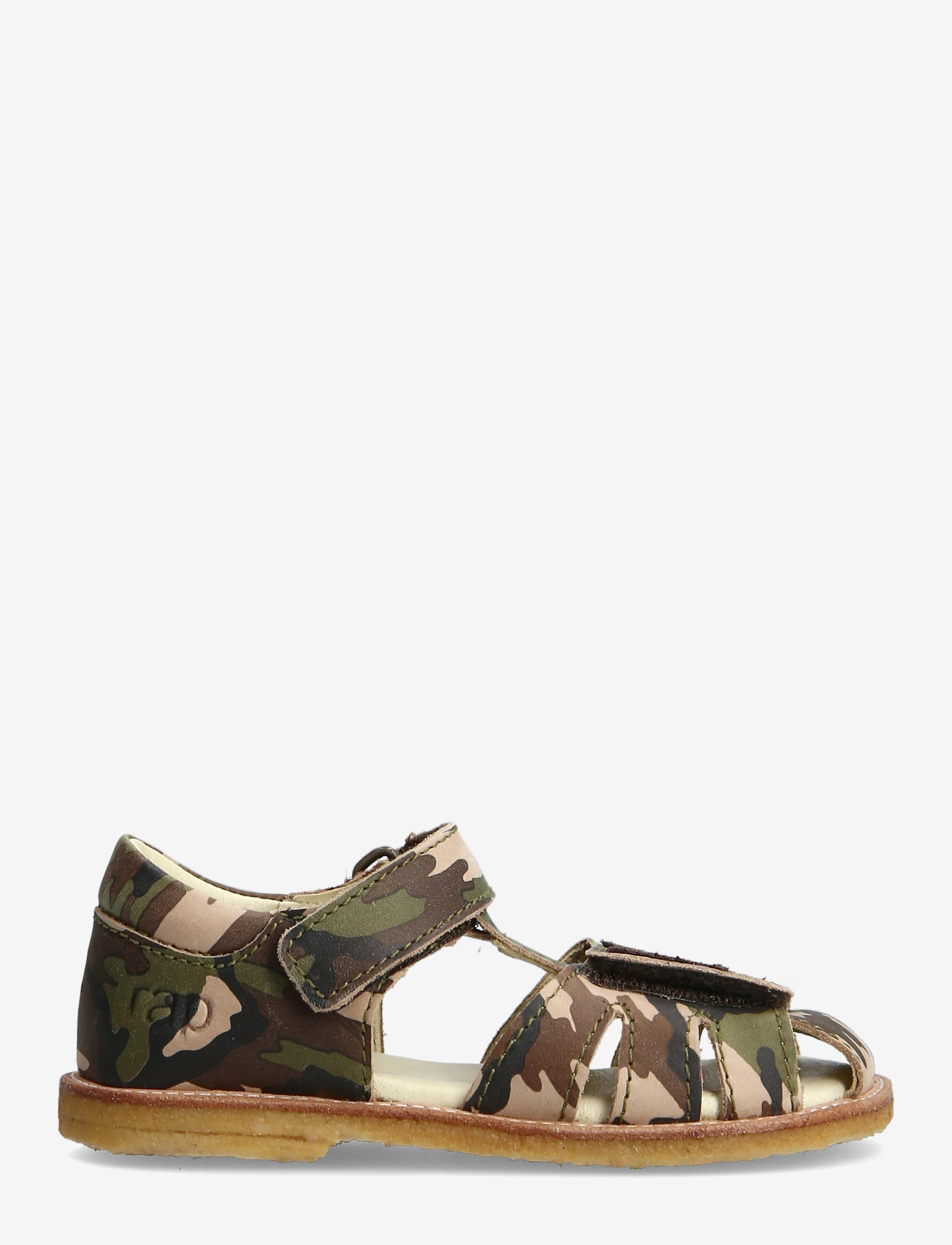 Arauto RAP - ECOLOGICAL HAND MADE Closed Sandal - green army - 1