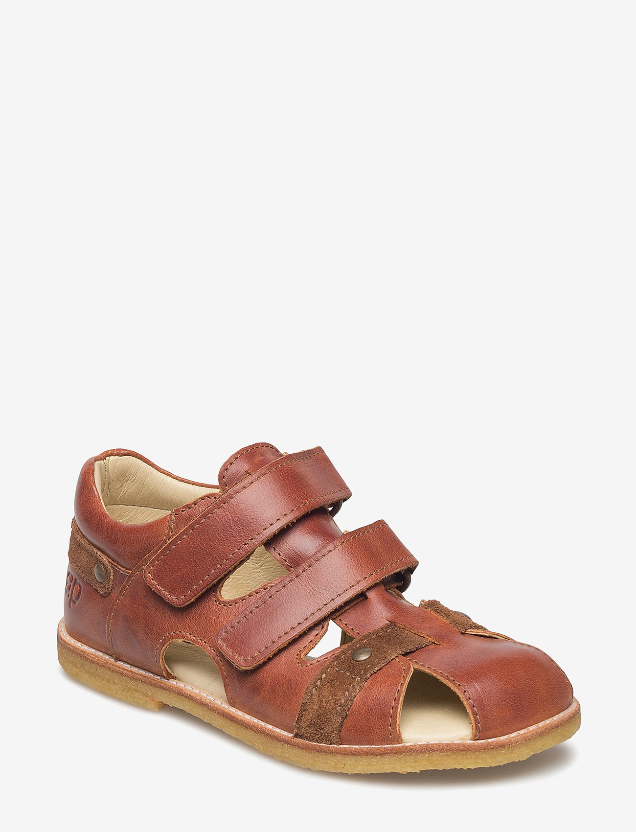 ECOLOGICAL HAND MADE Closed Sandal - 11-TUSC COGNAC
