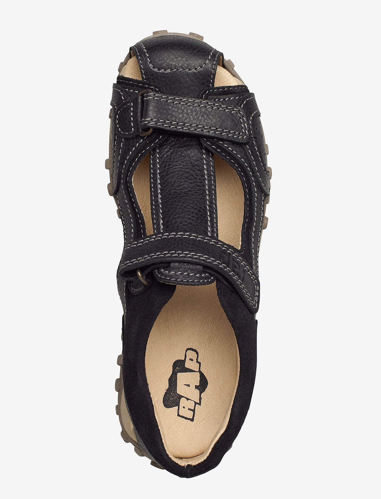 Arauto RAP - ECOLOGICAL HAND MADE Closed Sandal, Wide fit - 09-black - 3