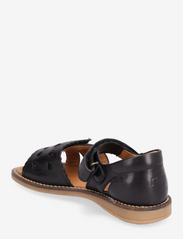 Arauto RAP - Hand Made Open Sandal - summer savings - black leather - 2