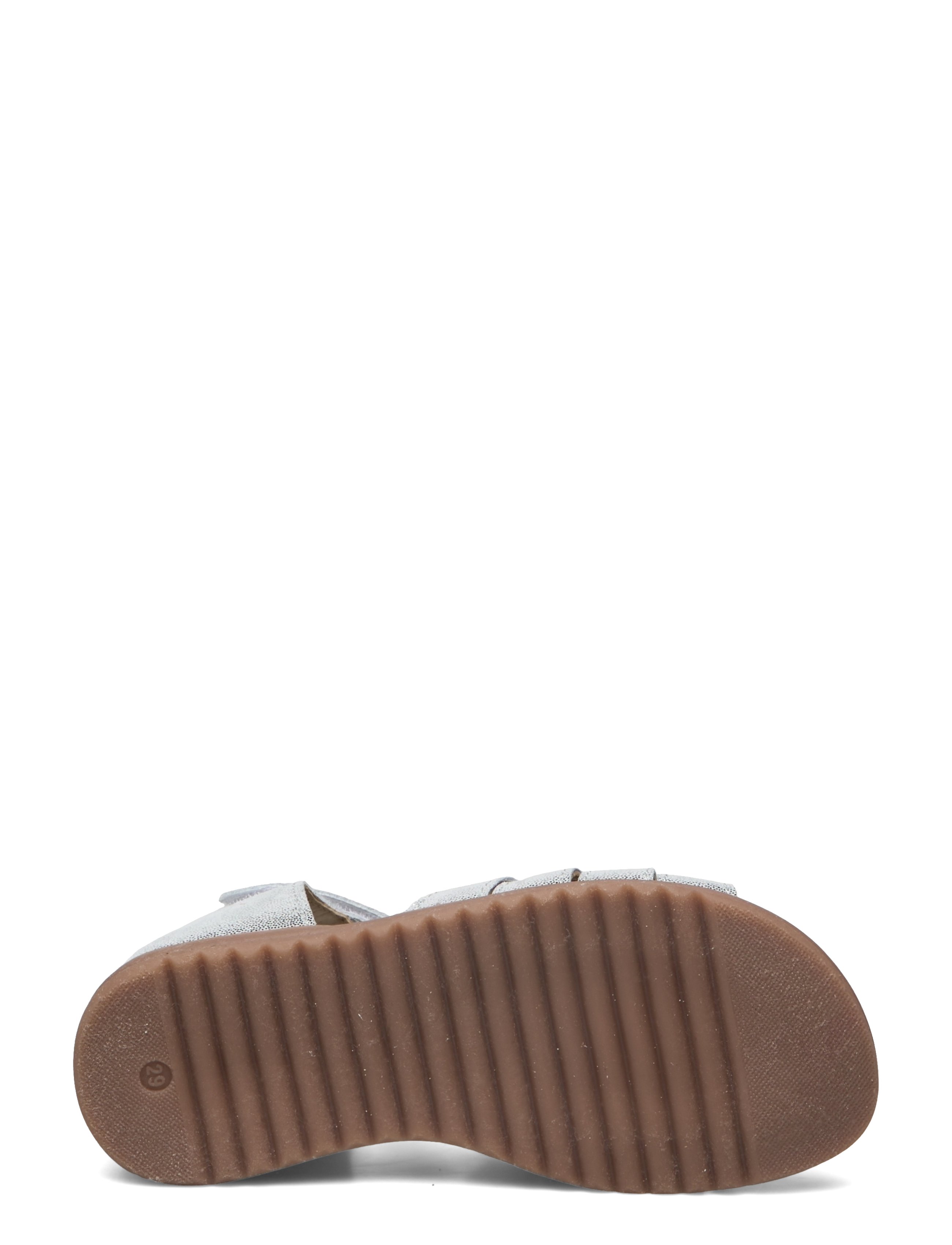 Arauto RAP - HAND MADE OPEN SANDAL - silver - 4