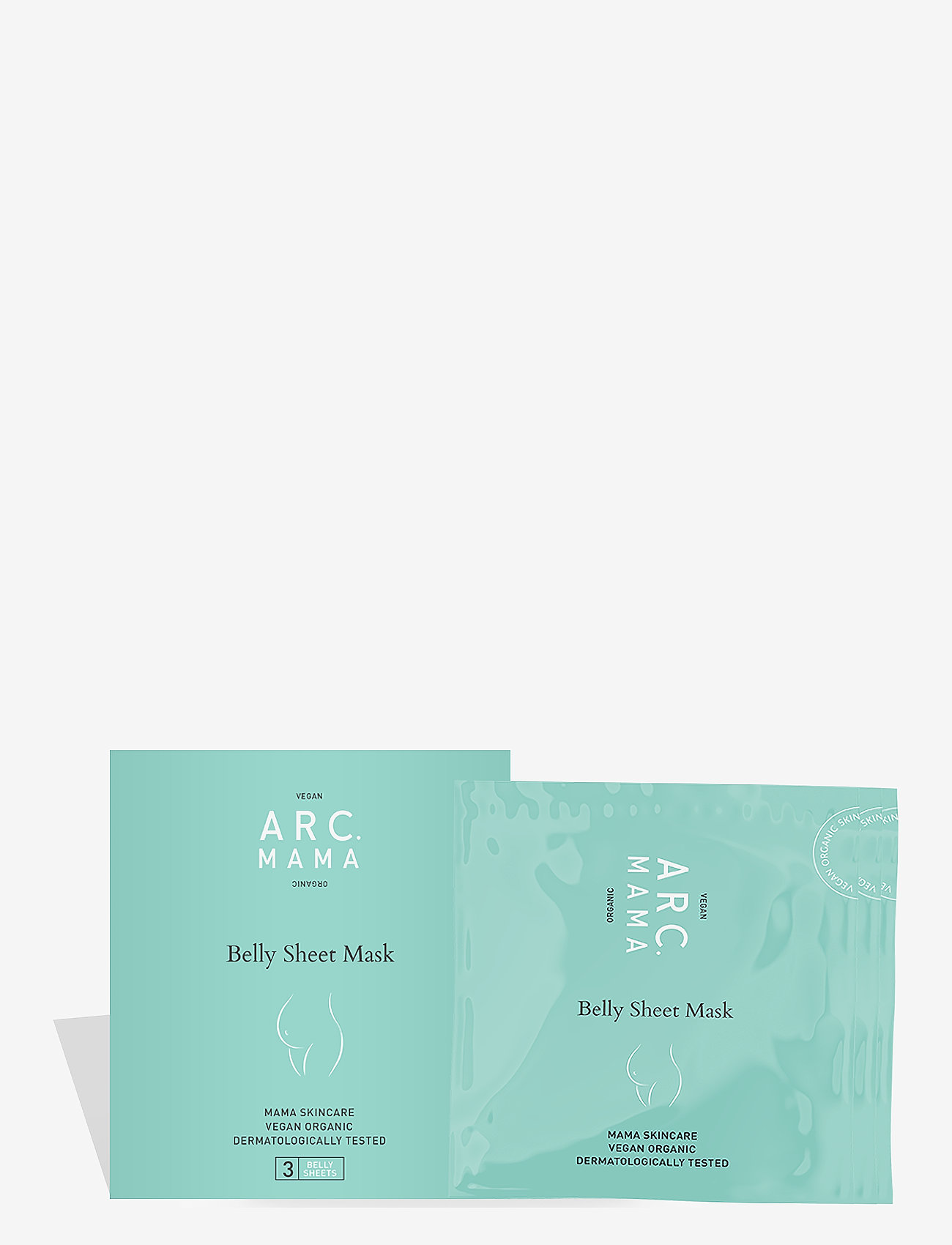 ARC Of SWEDEN - ARC Mama Belly Sheet Mask - umönnun barna - clear - 0