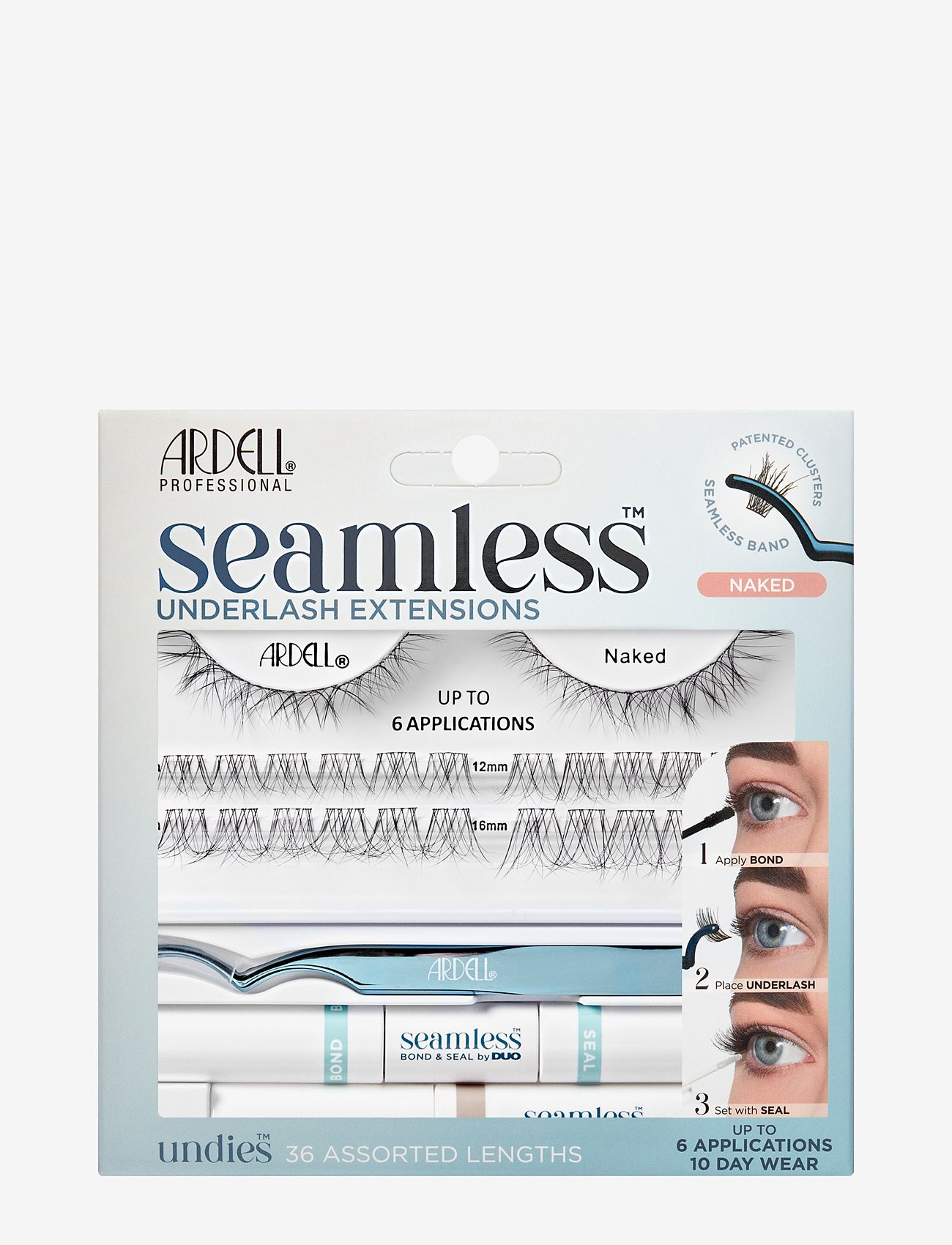 Ardell - Seamless Extensions Kit Naked - ripset - black - 0