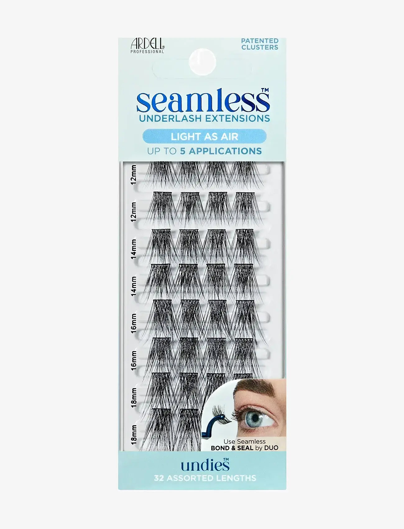 Ardell - Seamless Refill Light As Air - festtøj til outletpriser - black - 0