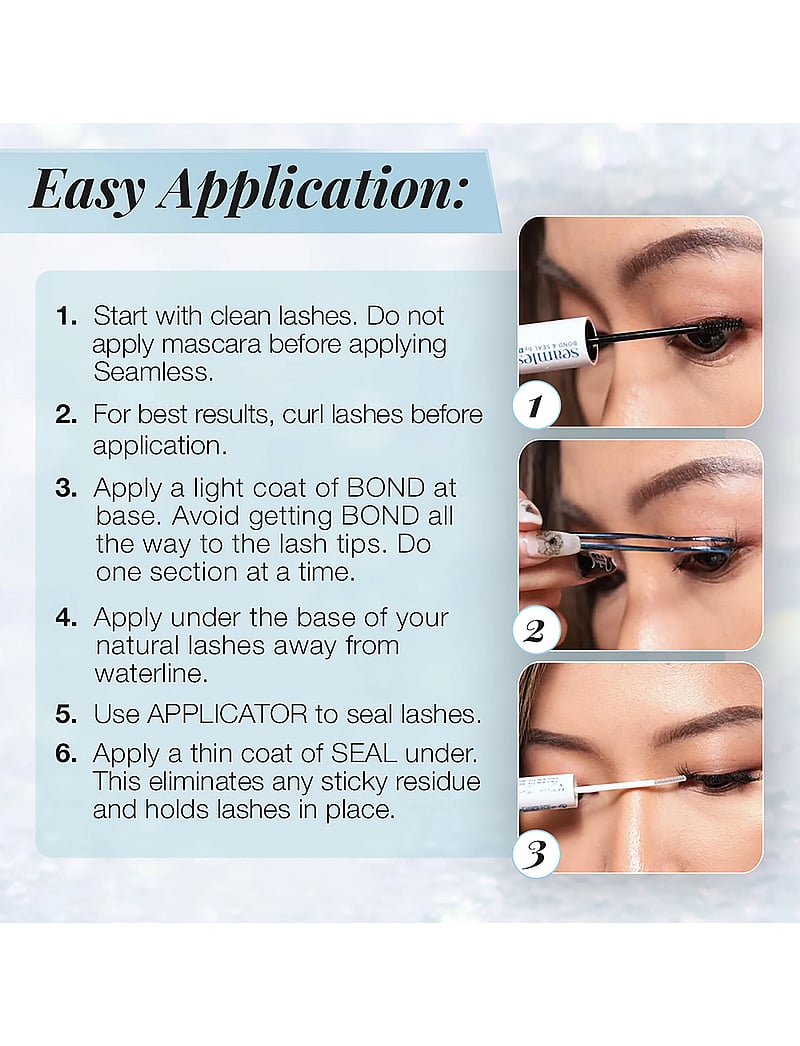 Ardell - Seamless Bond & Seal - makeup - black/clear - 0