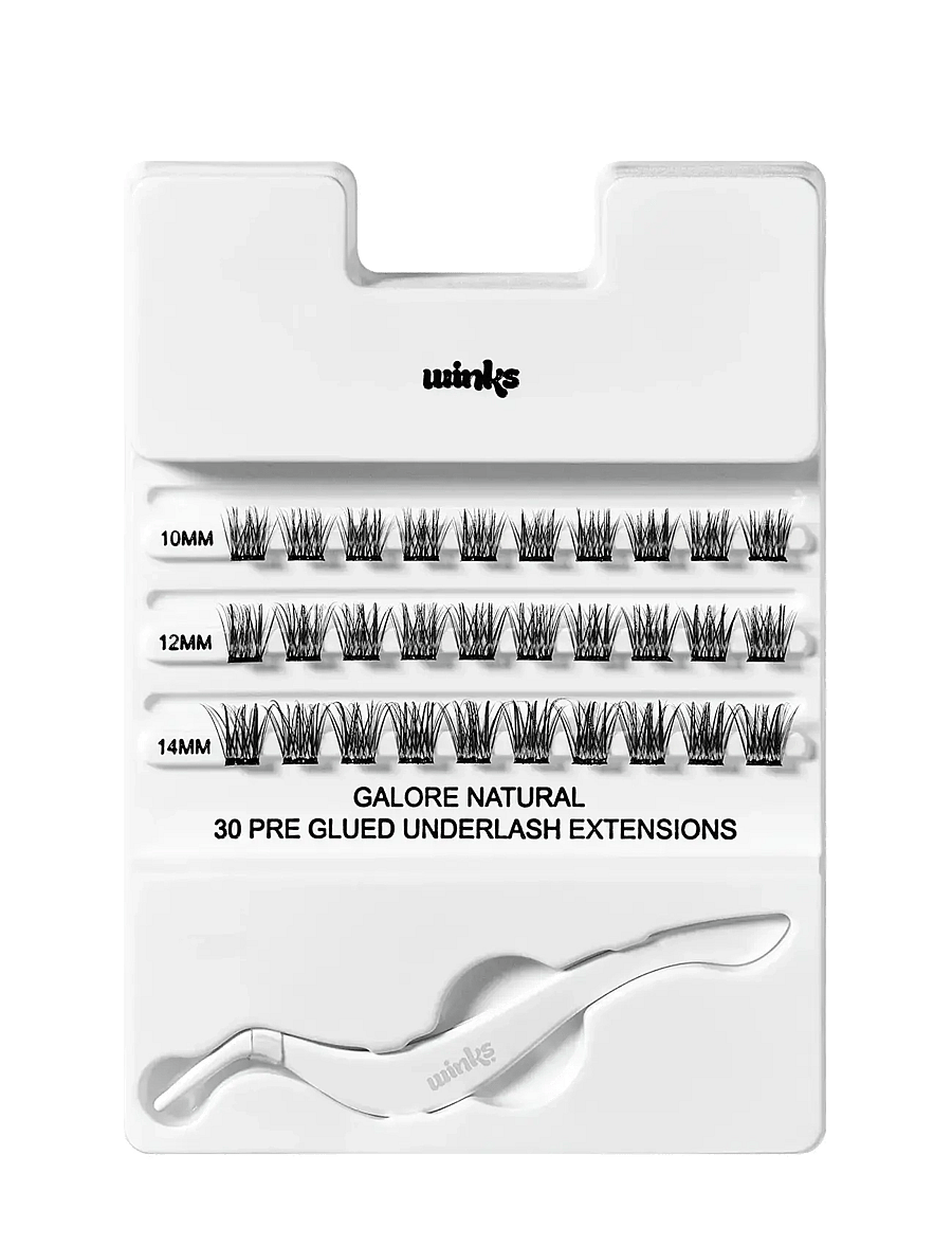 Ardell - Winks Press On Underlash Extensions Galore Natural - makeup - black - 2