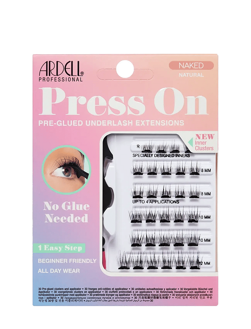 Ardell - Naked Press On Underlash Extensions Natural - makeup - black - 0