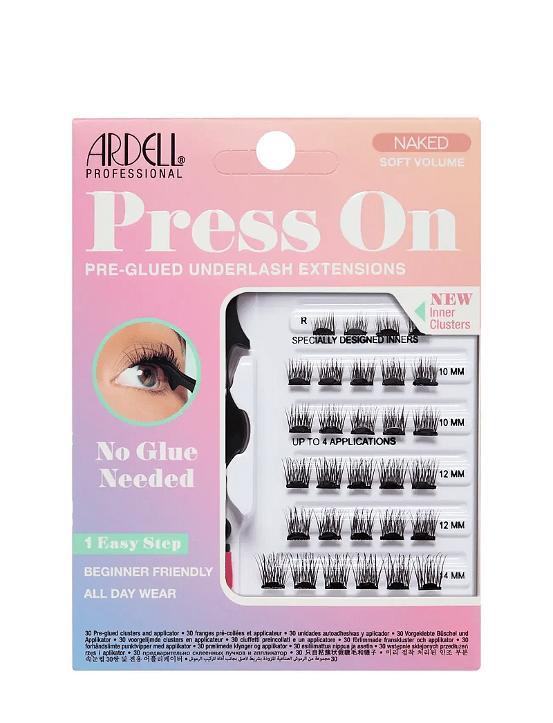 Ardell - Naked Press On Underlash Extensions Soft Volume - makeup - black - 0