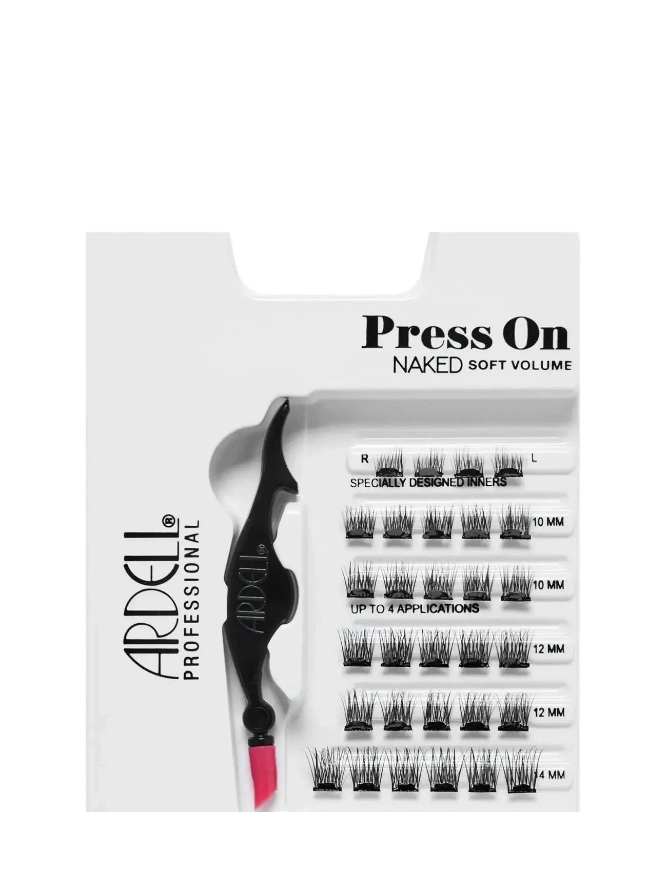 Ardell - Naked Press On Underlash Extensions Soft Volume - black - 1