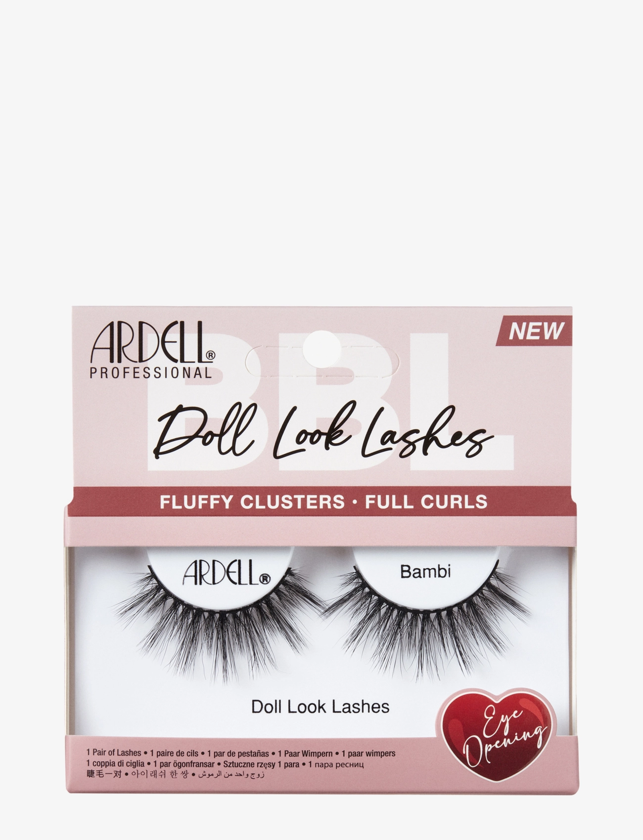 Ardell Bbl Doll Look Lashes Bambi, One Size, Black, Øjne > Vipper, Dame