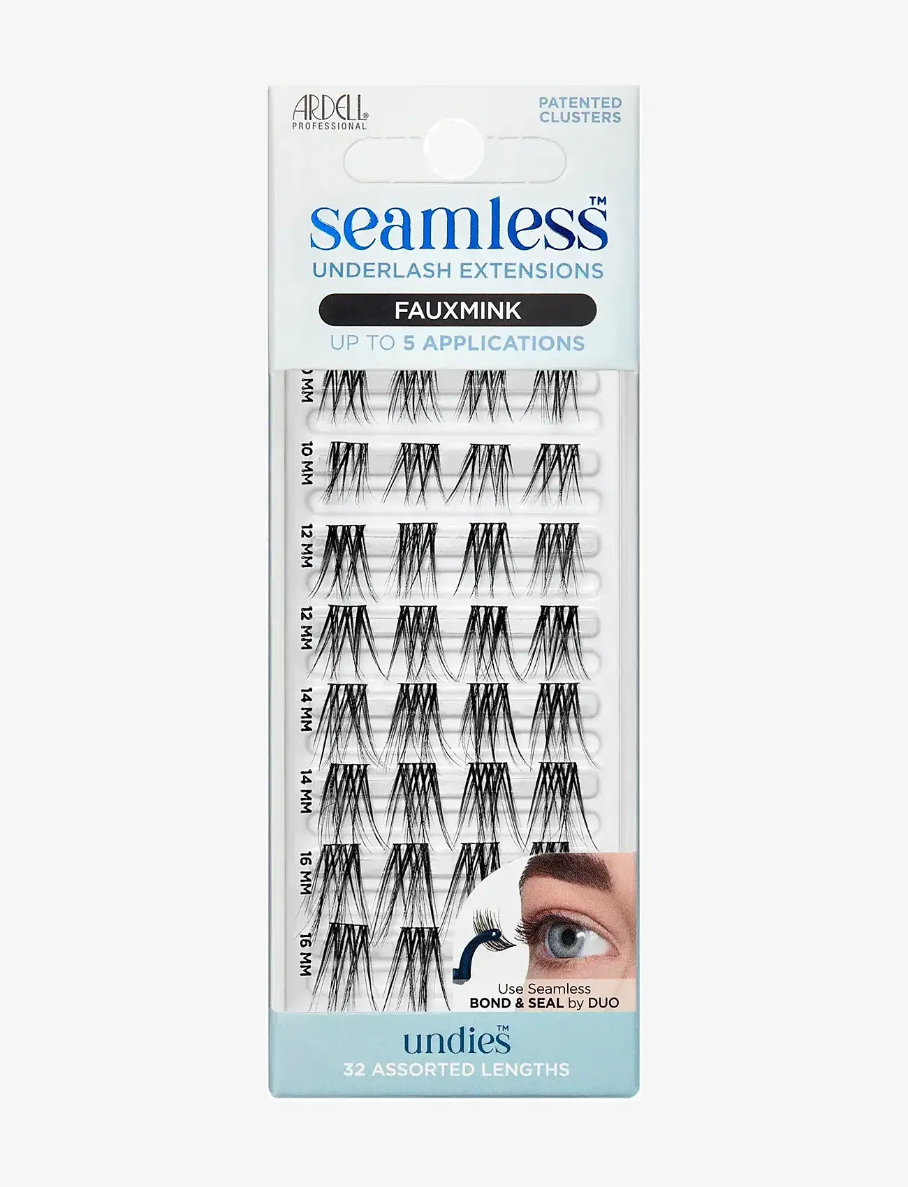 Ardell - Seamless Refill Faux Mink - black - 0