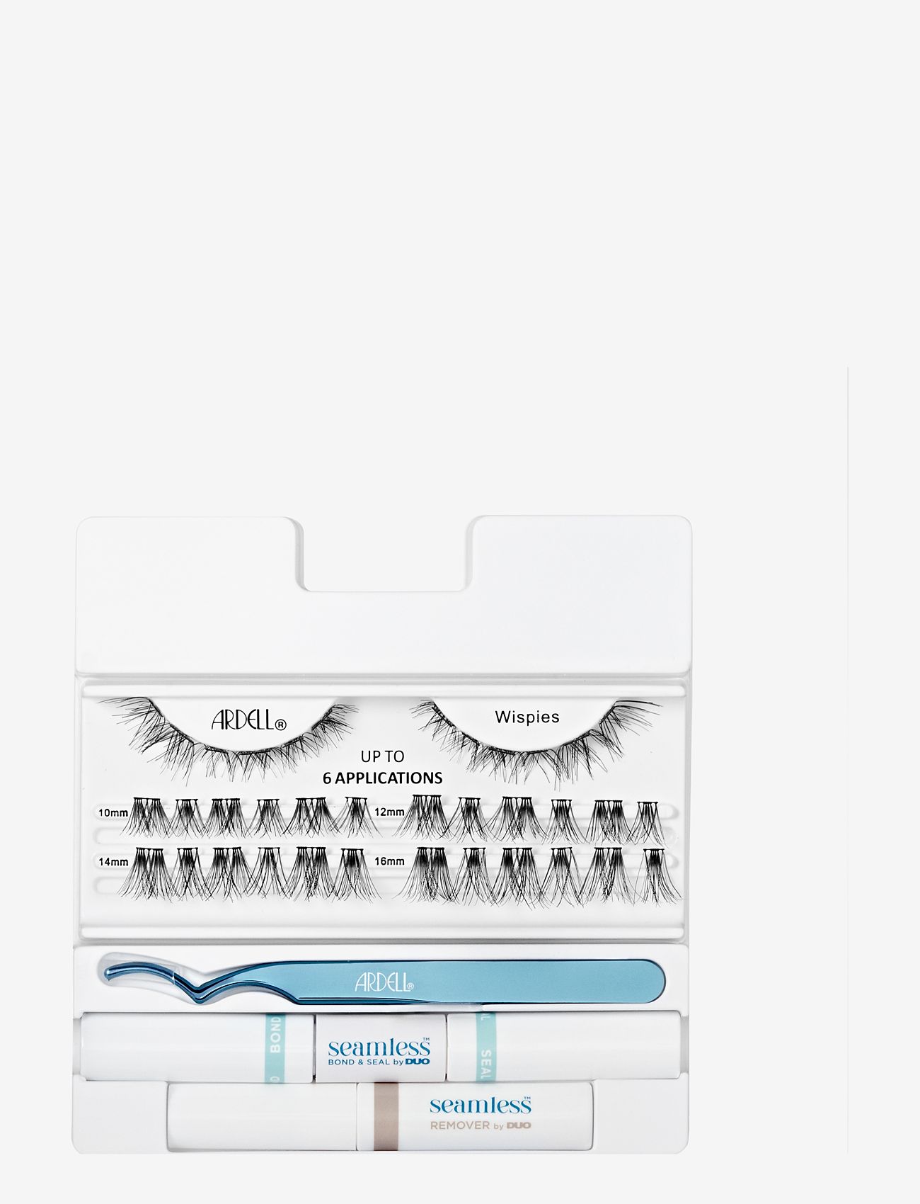 Ardell - Seamless Extensions Kit Wispies - festkläder till outletpriser - black - 1