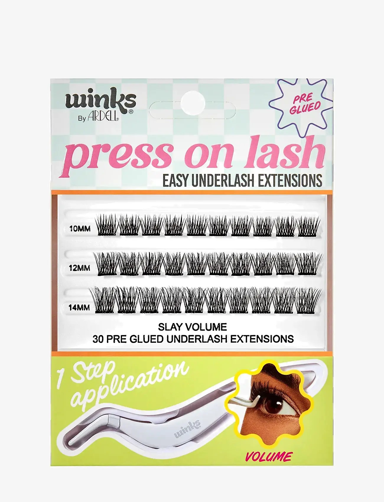 Ardell - Winks Press On Underlash Extensions Slay Volume - makeup - black - 1
