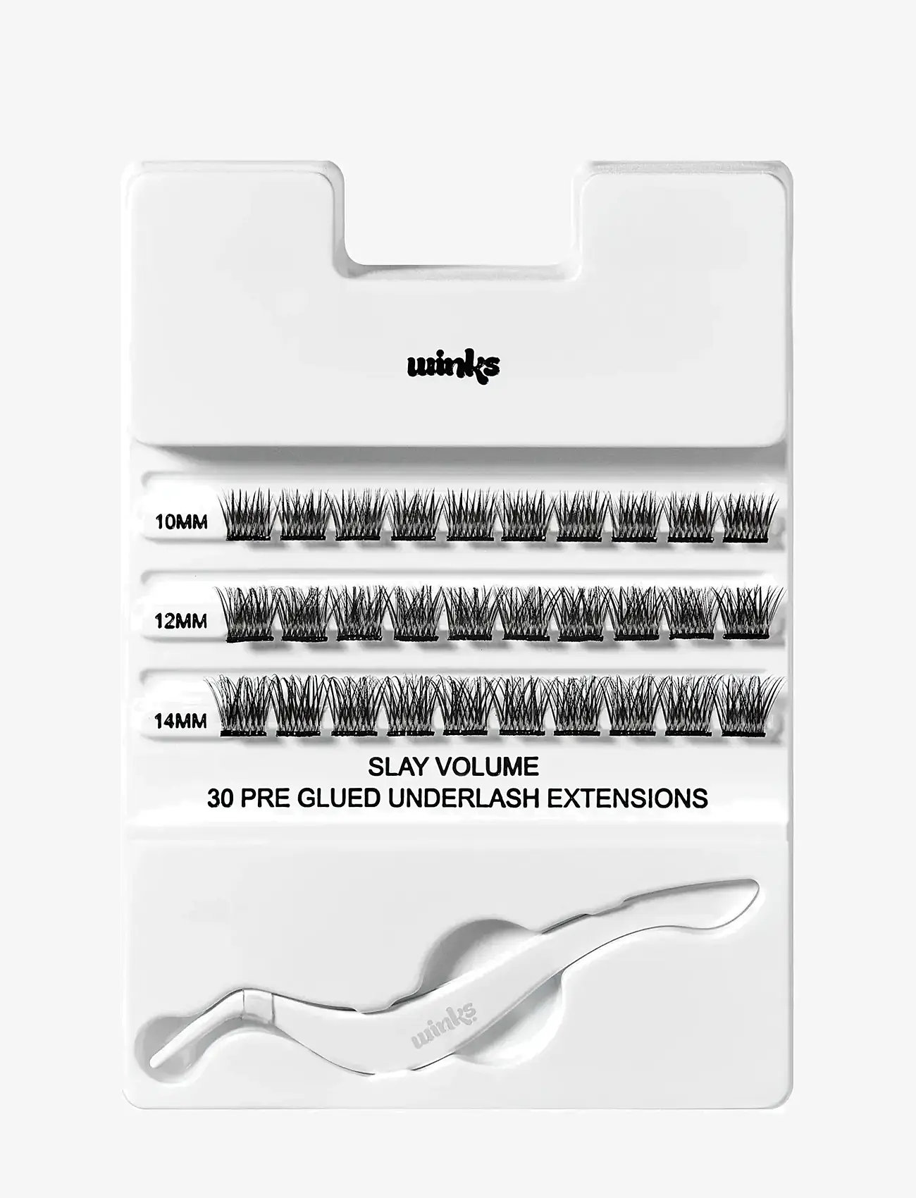 Ardell - Winks Press On Underlash Extensions Slay Volume - makeup - black - 2