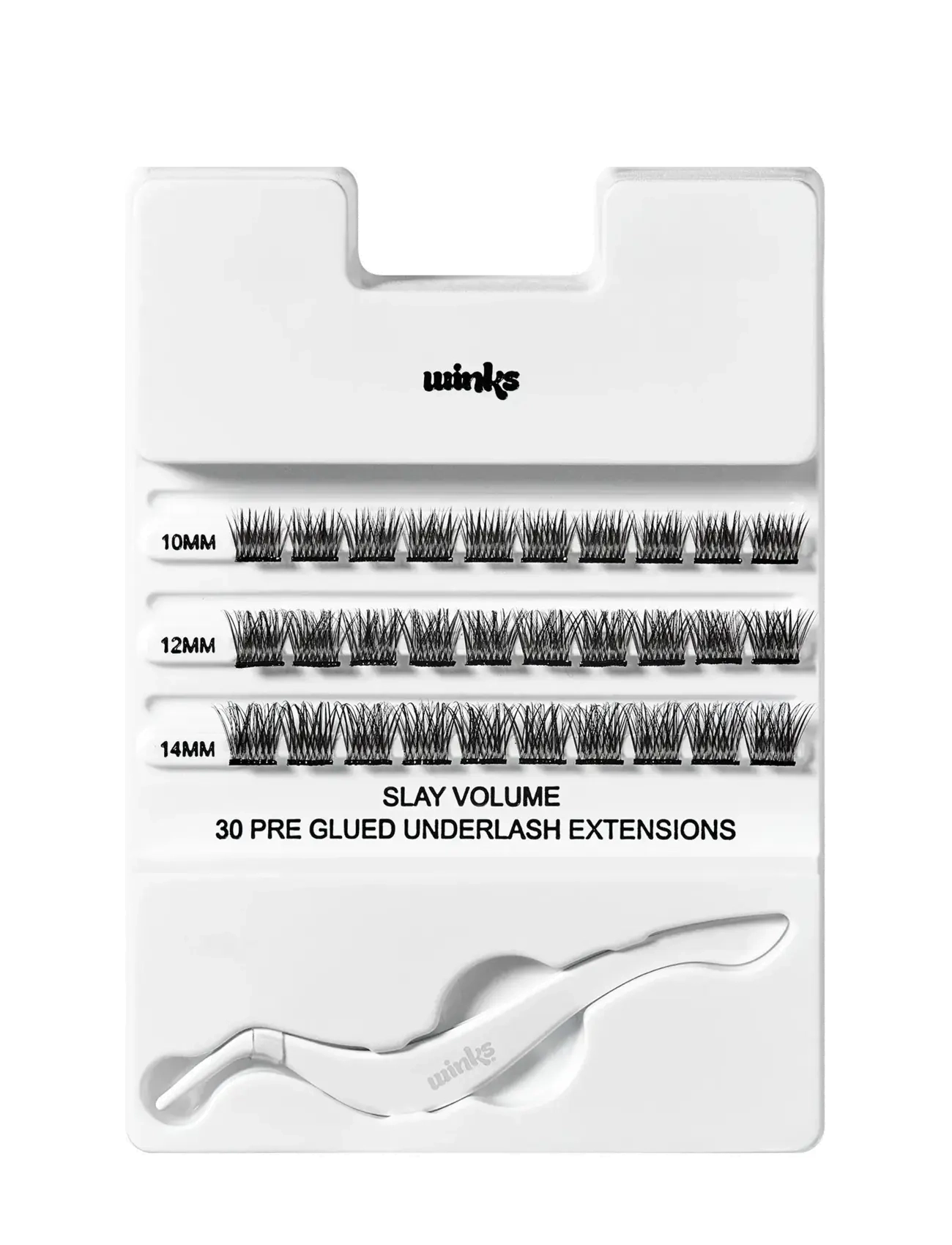 Ardell - Winks Press On Underlash Extensions Slay Volume - makeup - black - 2