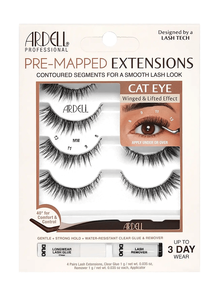 Ardell - Pre-Mapped Extensions Cat Eye - makeup - black - 1